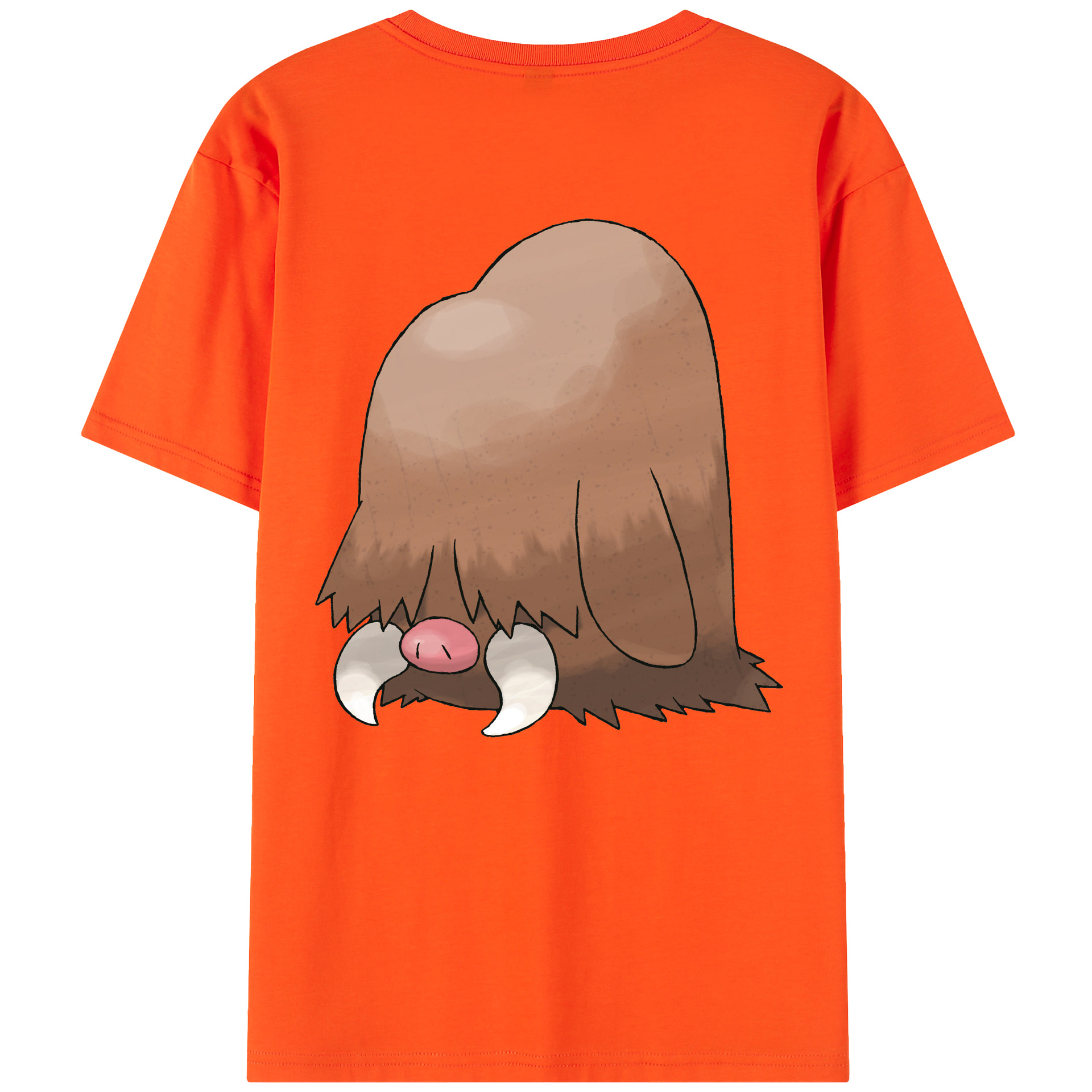 （画像用） ポケットモンスター Pokémon 綿100％半袖Tシャツ（背面プリント）