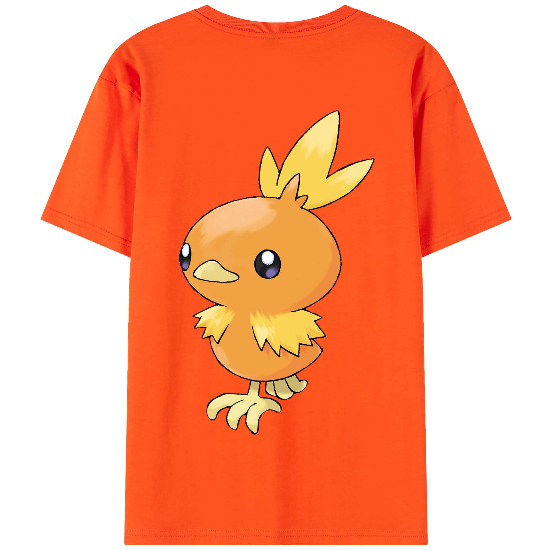 （画像用） ポケットモンスター Pokémon 綿100％半袖Tシャツ（背面プリント）