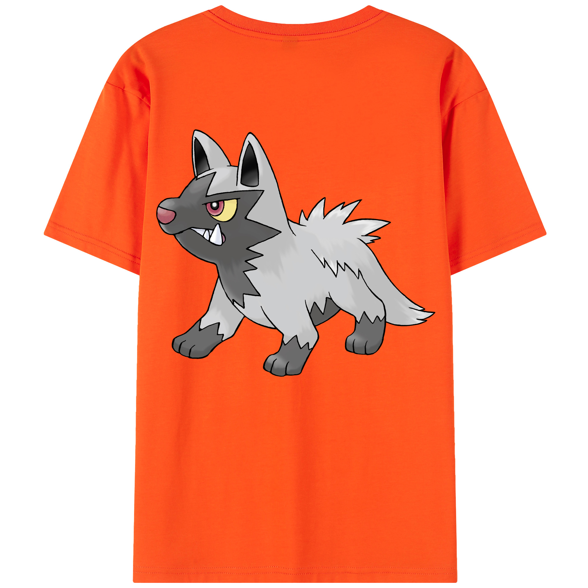 （画像用） ポケットモンスター Pokémon 綿100％半袖Tシャツ（背面プリント）