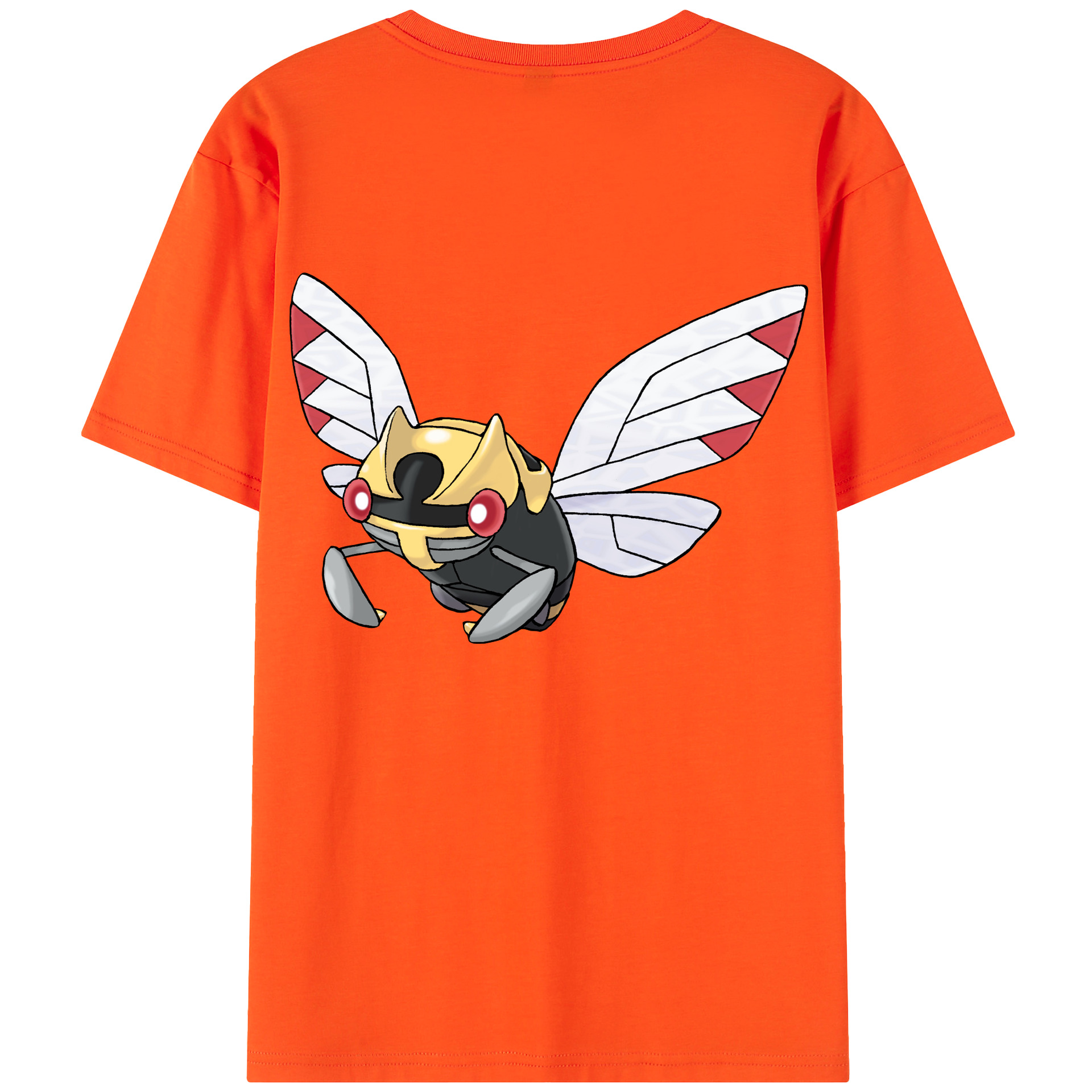 （画像用） ポケットモンスター Pokémon 綿100％半袖Tシャツ（背面プリント）
