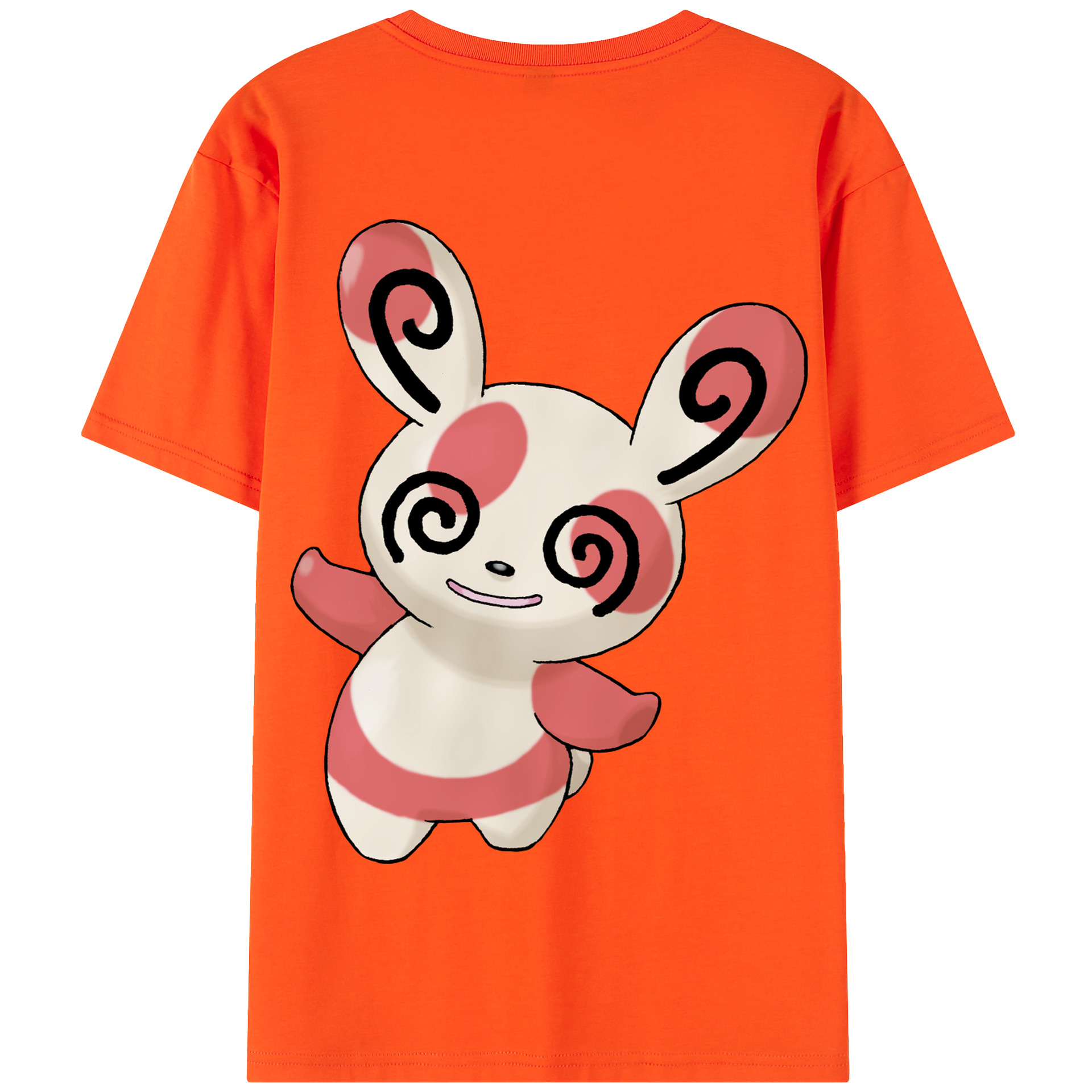 （画像用） ポケットモンスター Pokémon 綿100％半袖Tシャツ（背面プリント）
