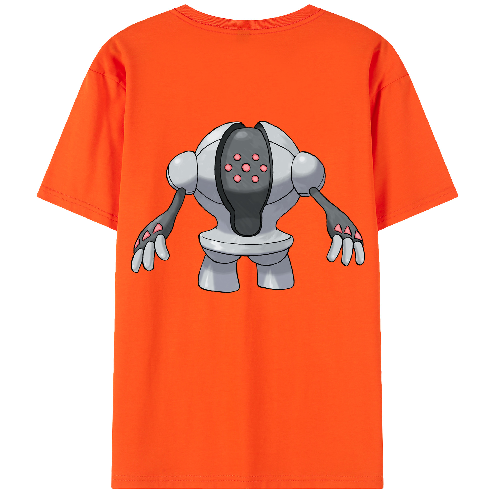 （画像用） ポケットモンスター Pokémon 綿100％半袖Tシャツ（背面プリント）