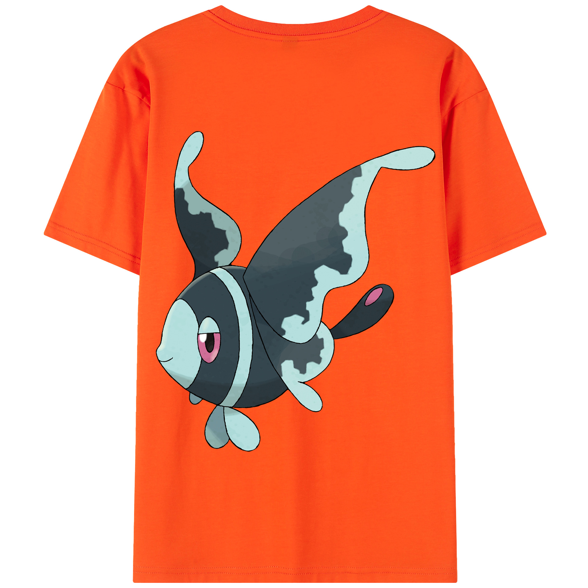 （画像用） ポケットモンスター Pokémon 綿100％半袖Tシャツ（背面プリント）
