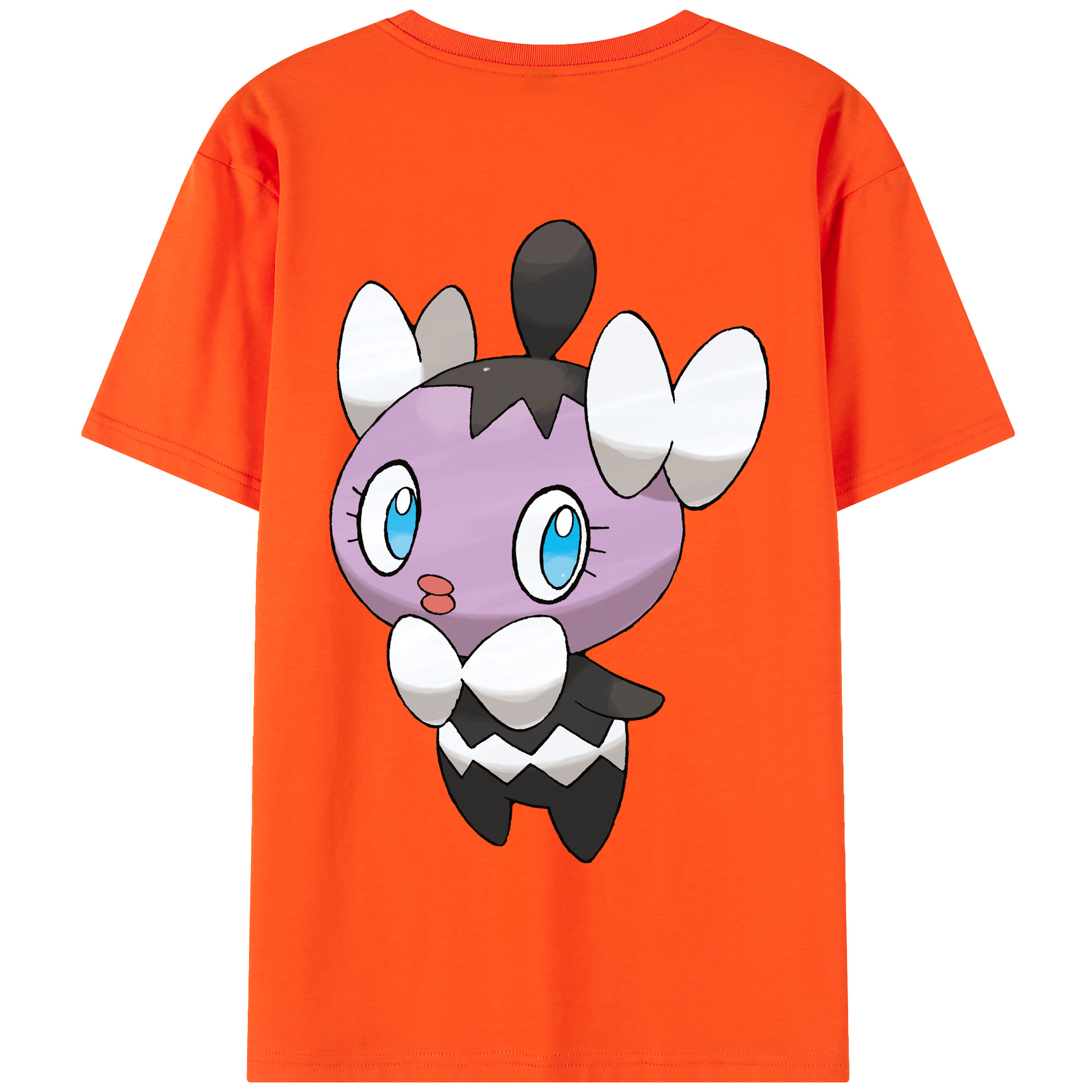 （画像用） ポケットモンスター Pokémon 綿100％半袖Tシャツ（背面プリント）
