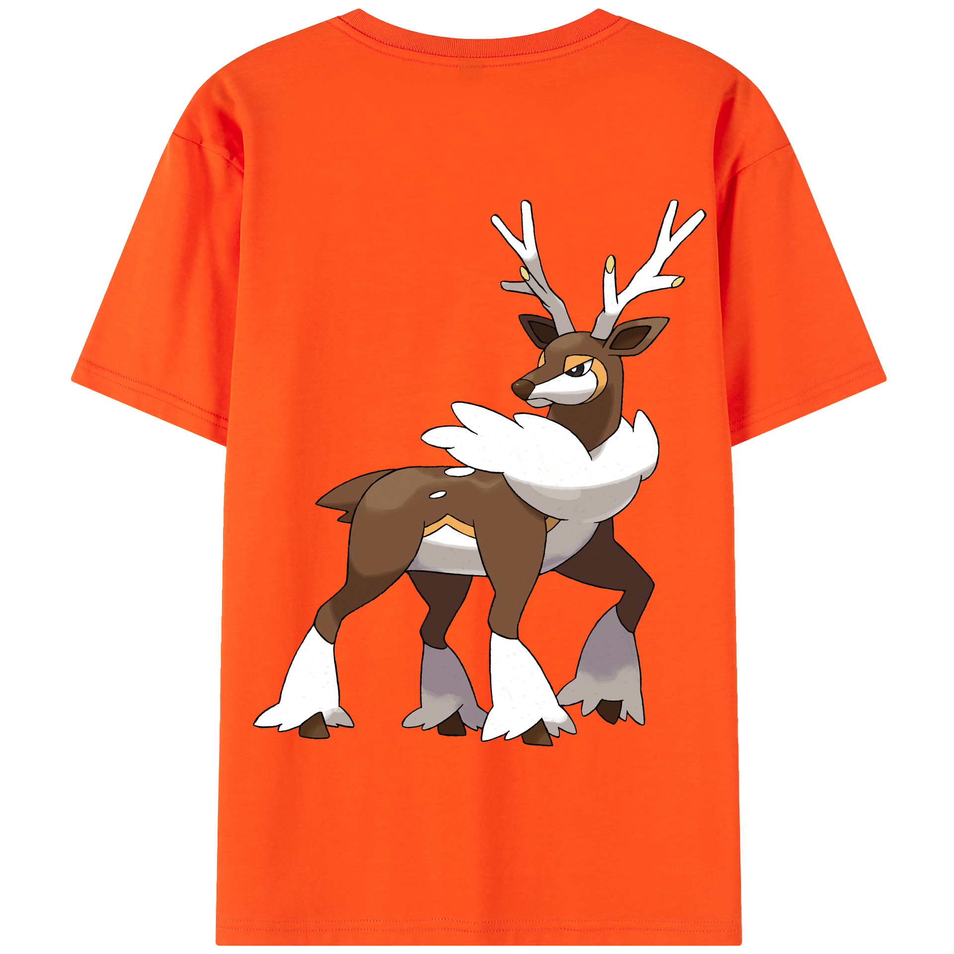 （画像用） ポケットモンスター Pokémon 綿100％半袖Tシャツ（背面プリント）