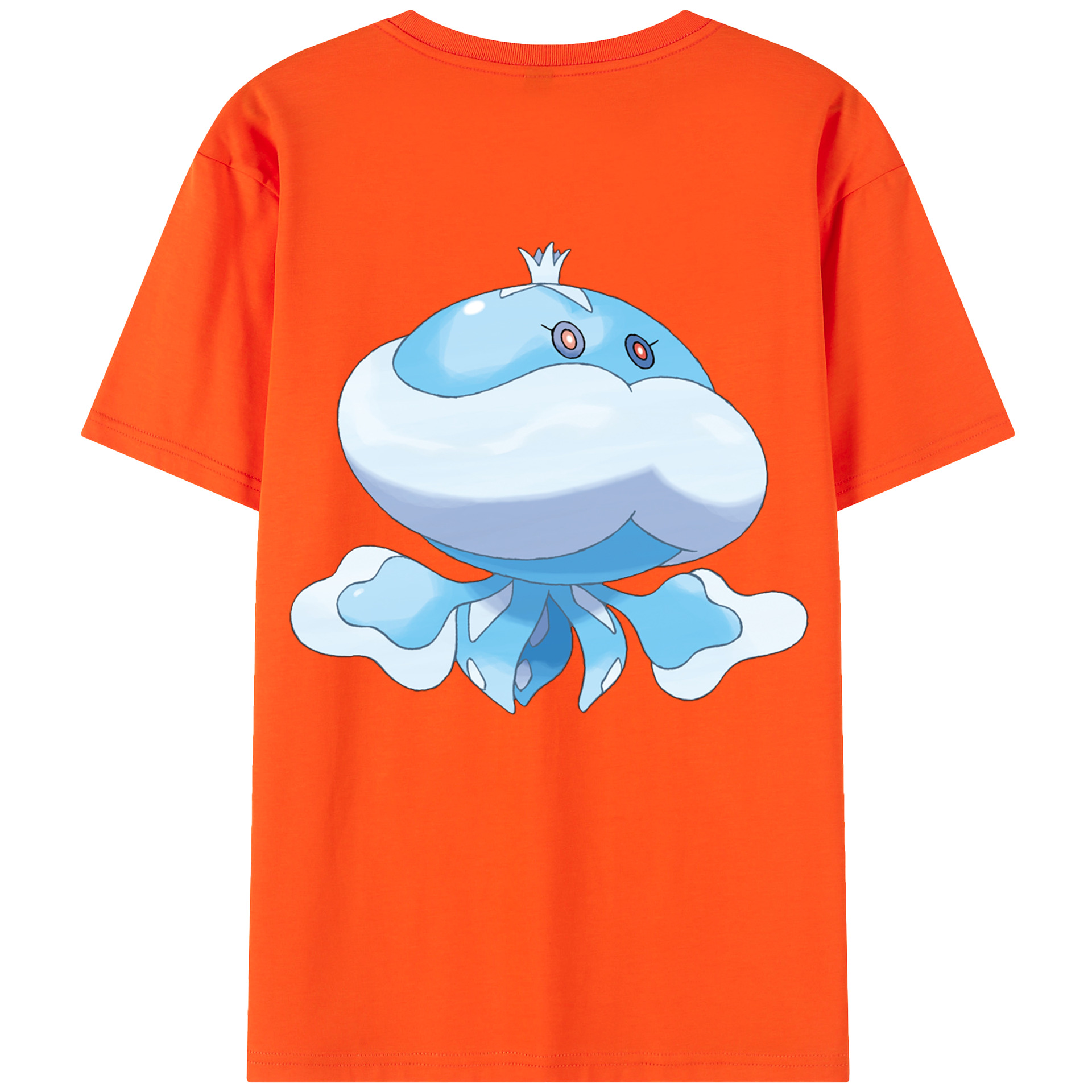 （画像用） ポケットモンスター Pokémon 綿100％半袖Tシャツ（背面プリント）