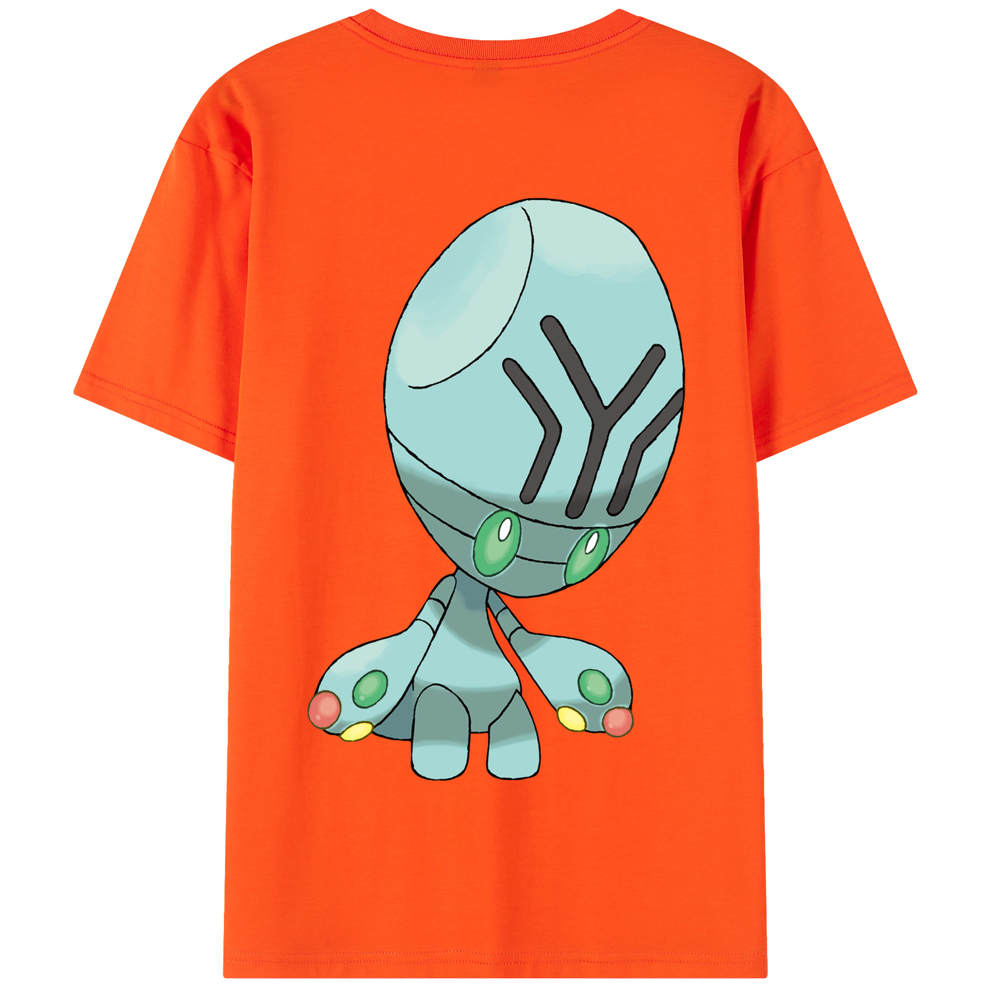 （画像用） ポケットモンスター Pokémon 綿100％半袖Tシャツ（背面プリント）