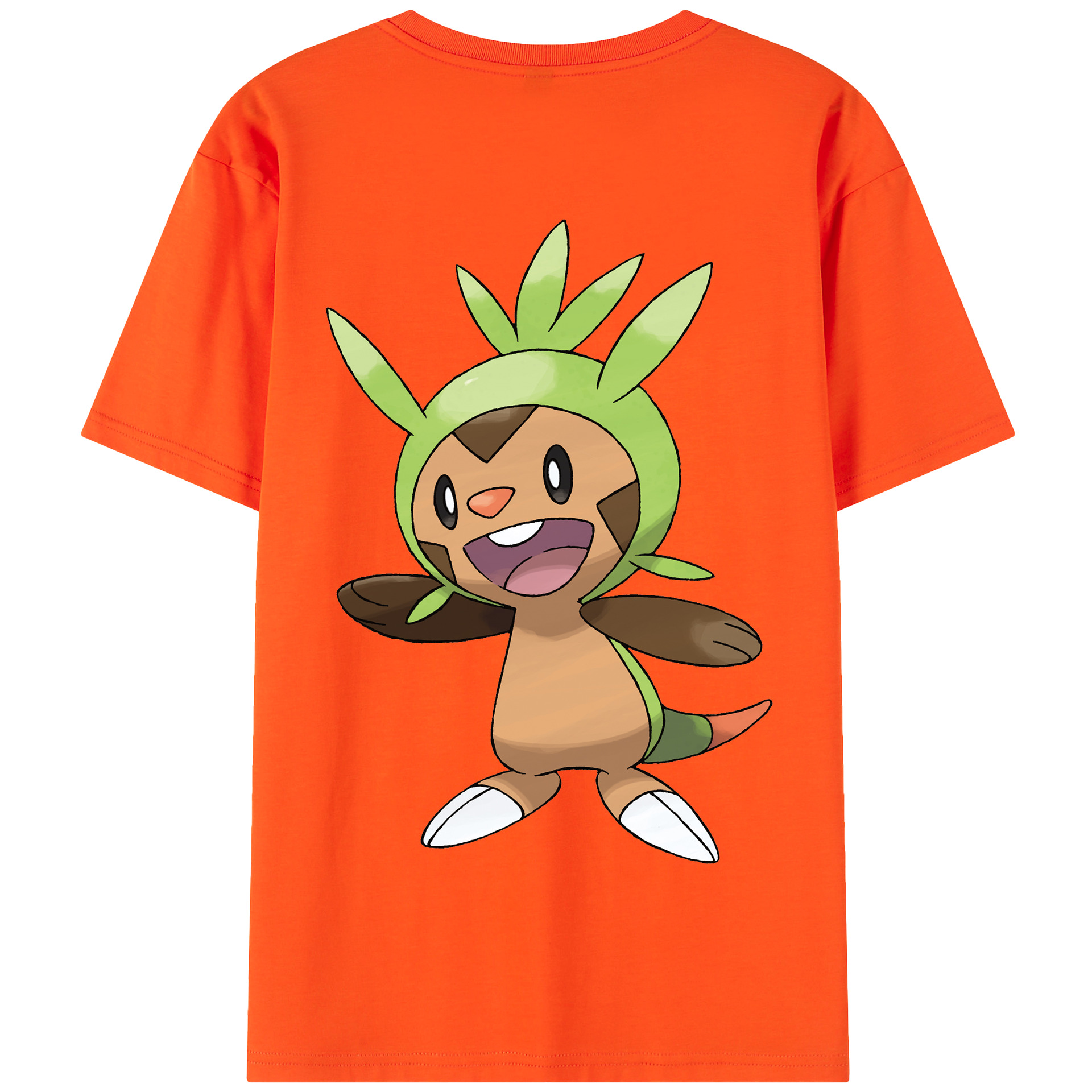 （画像用） ポケットモンスター Pokémon 綿100％半袖Tシャツ（背面プリント）
