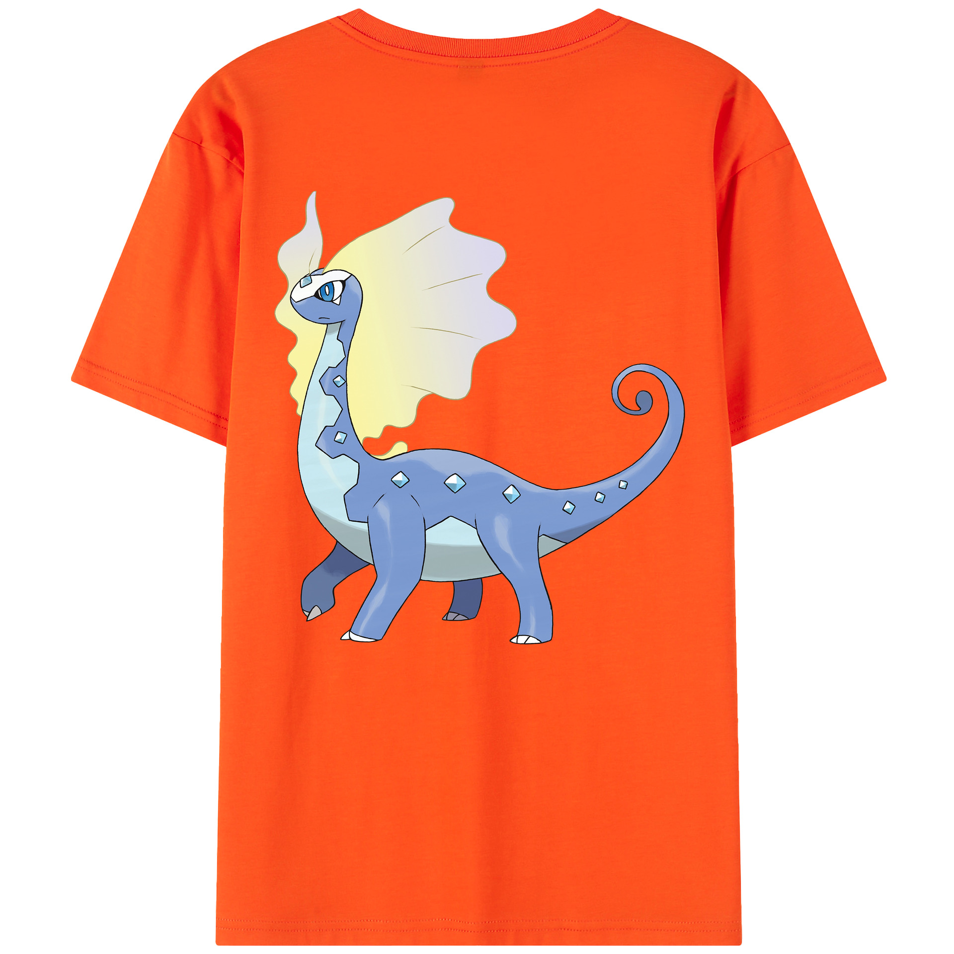 （画像用） ポケットモンスター Pokémon 綿100％半袖Tシャツ（背面プリント）