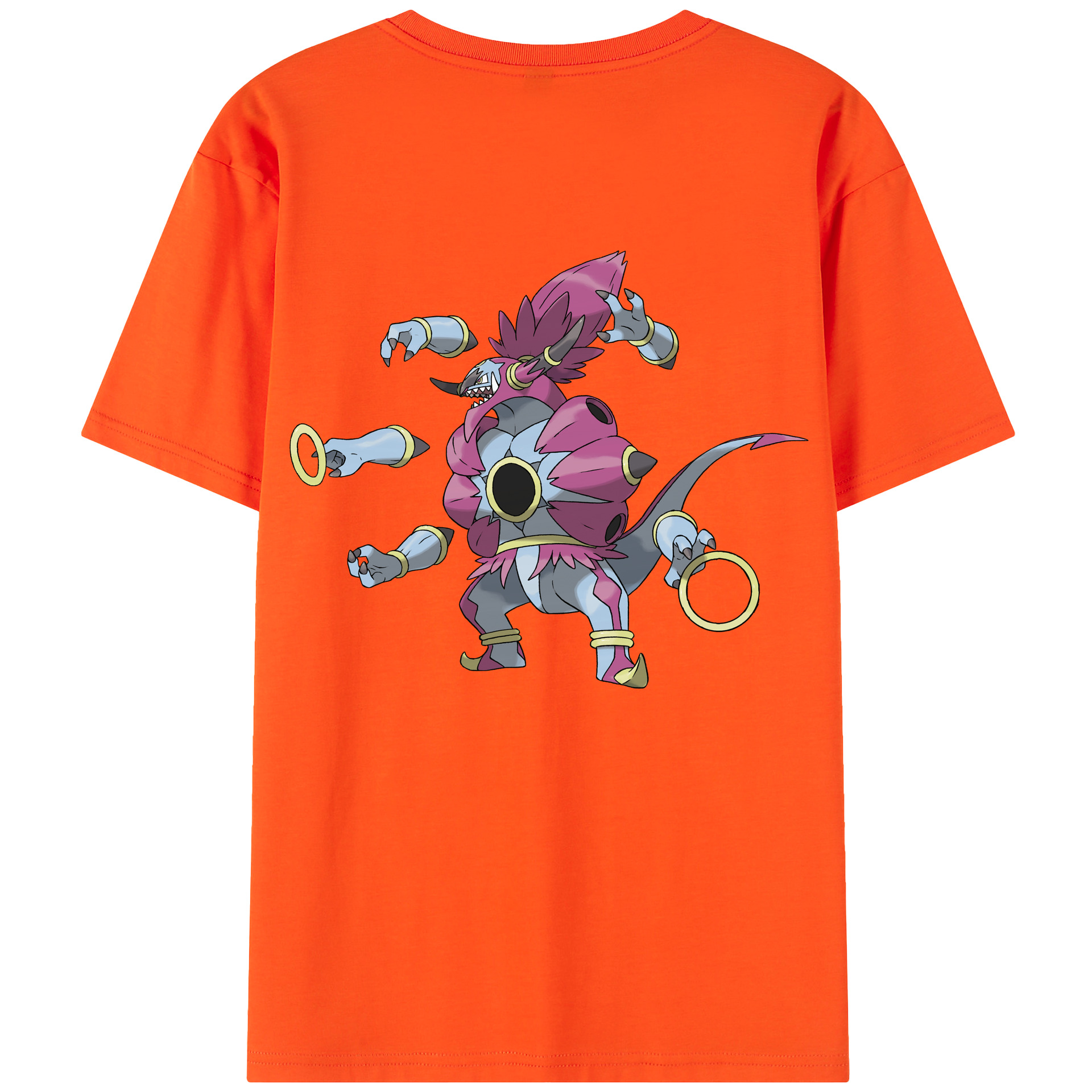 （画像用） ポケットモンスター Pokémon 綿100％半袖Tシャツ（背面プリント）