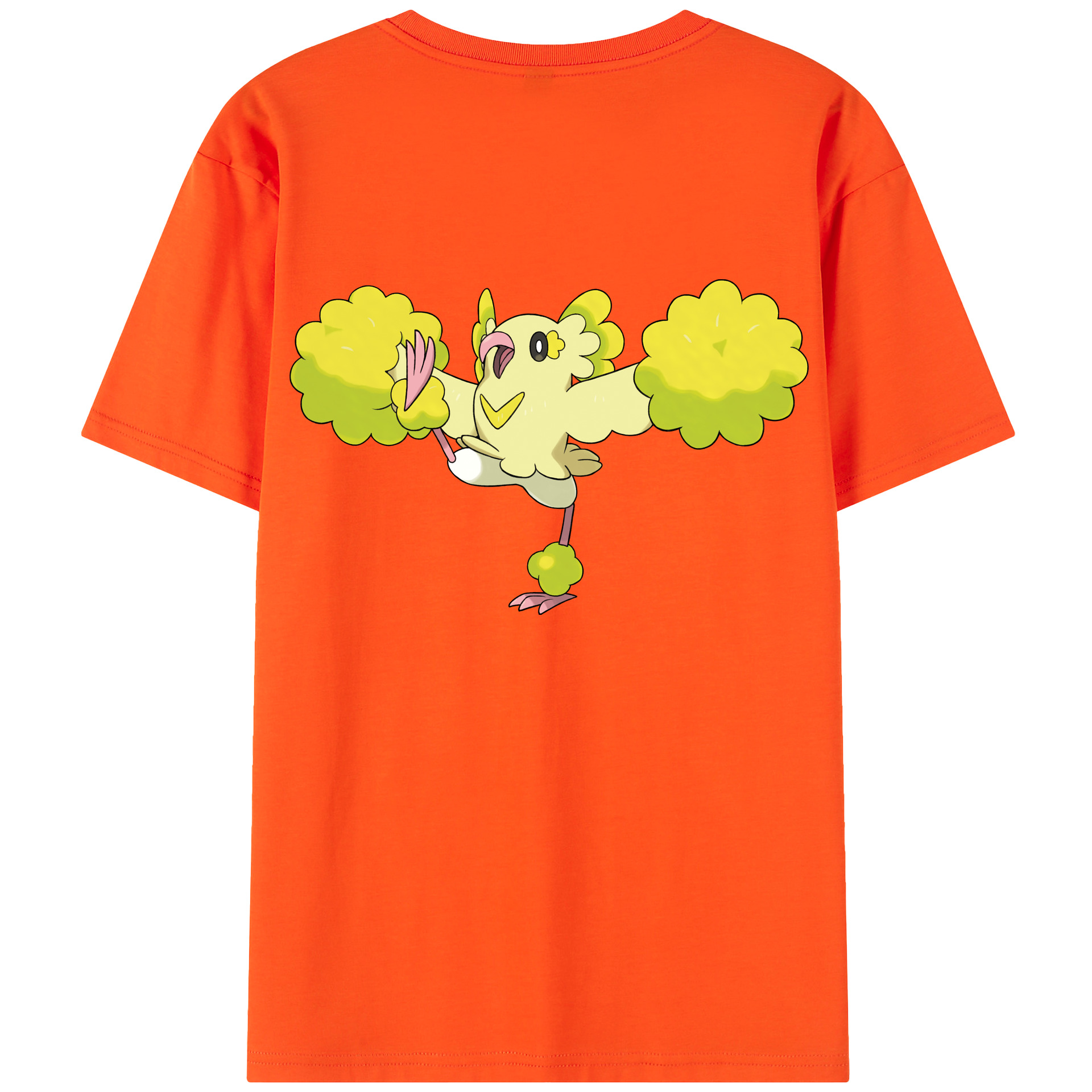 （画像用） ポケットモンスター Pokémon 綿100％半袖Tシャツ（背面プリント）