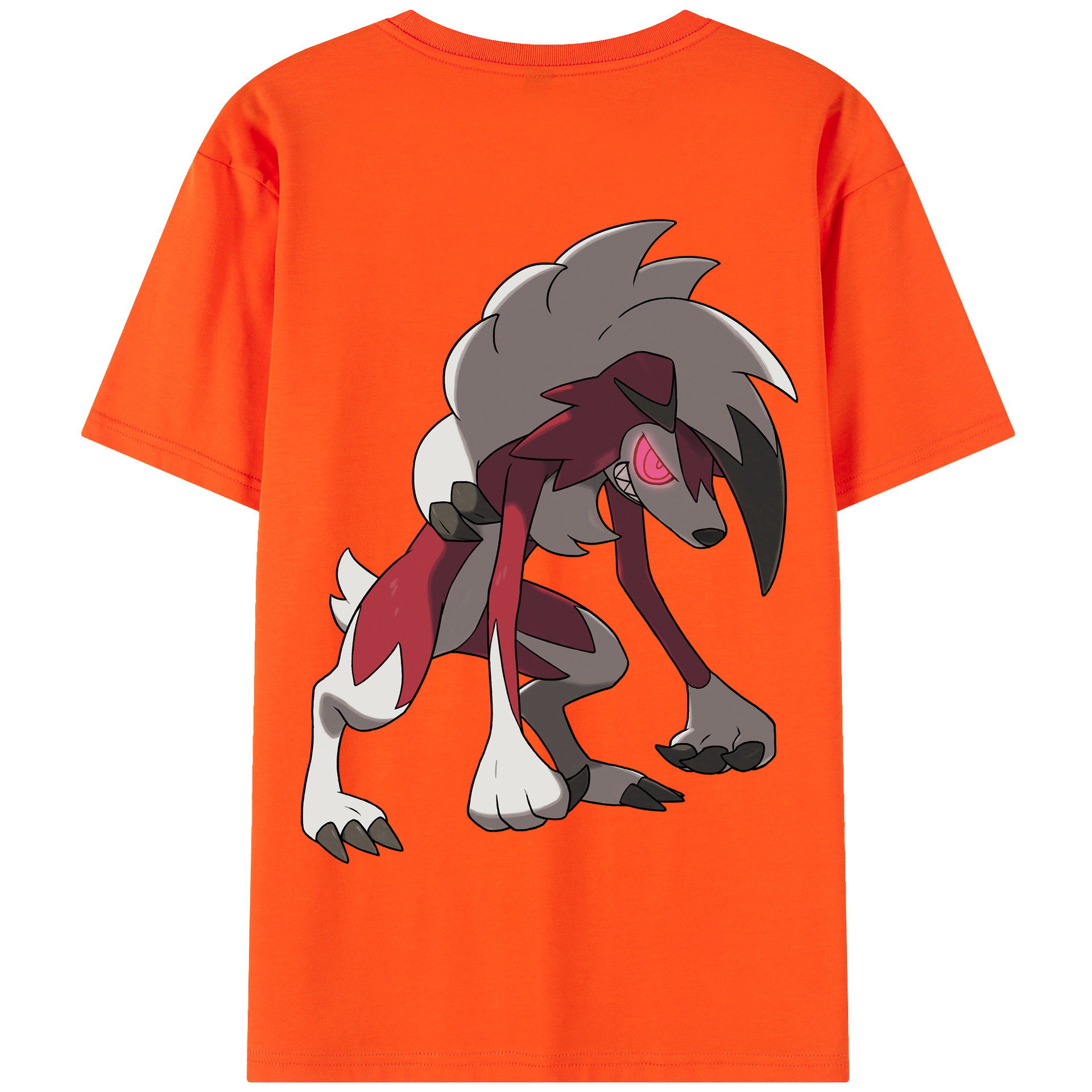 （画像用） ポケットモンスター Pokémon 綿100％半袖Tシャツ（背面プリント）