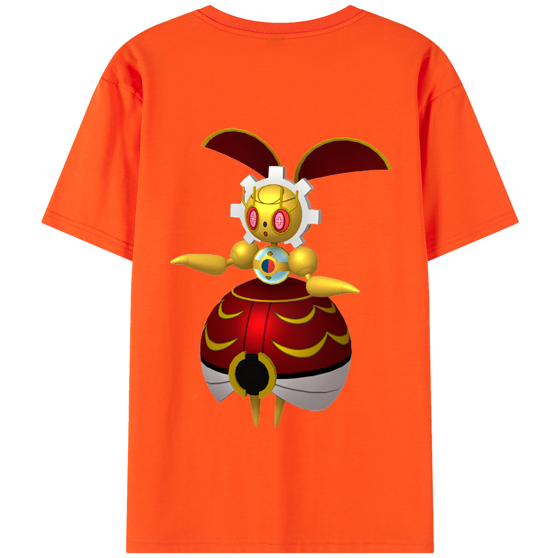 （画像用） ポケットモンスター Pokémon 綿100％半袖Tシャツ（背面プリント）