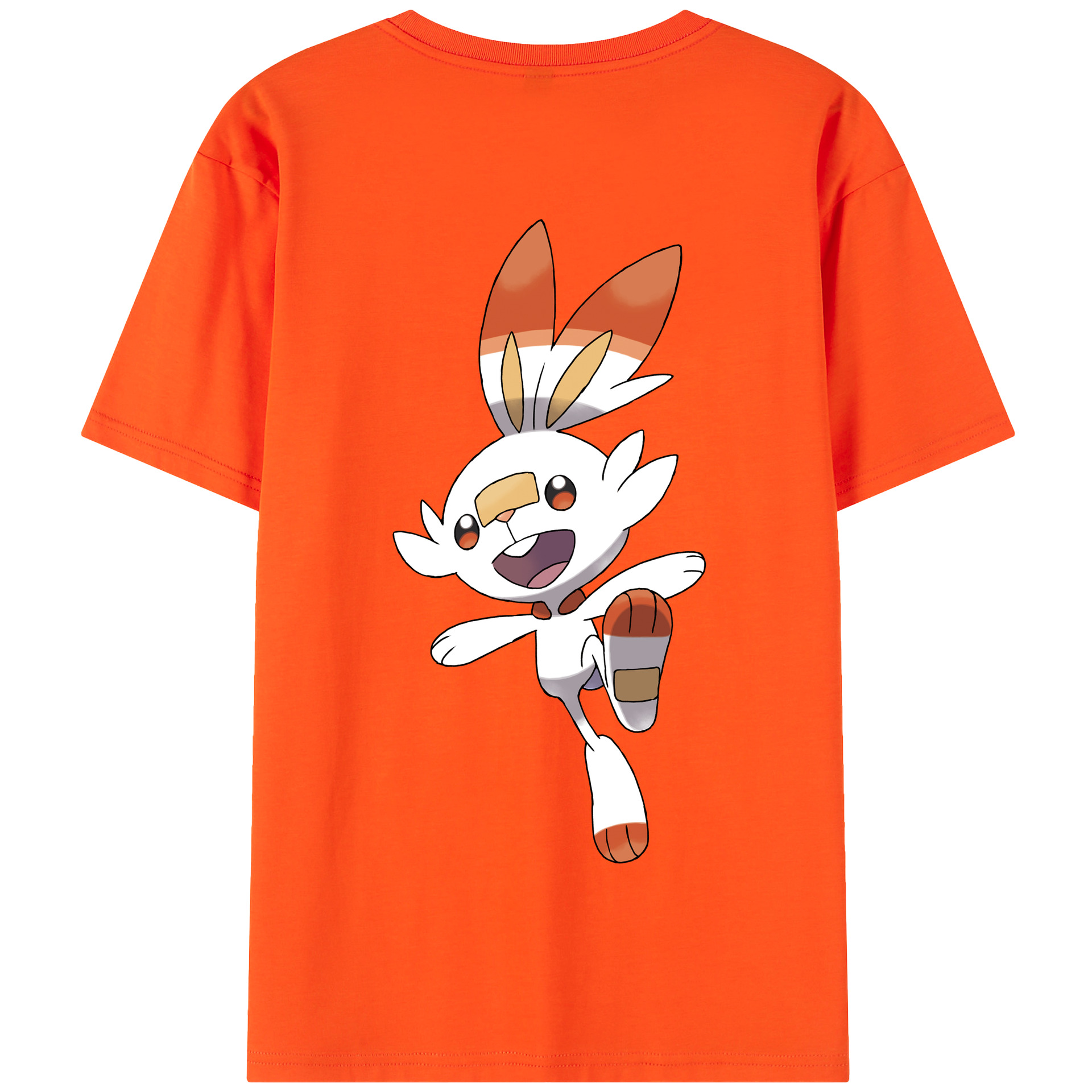 （画像用） ポケットモンスター Pokémon 綿100％半袖Tシャツ（背面プリント）