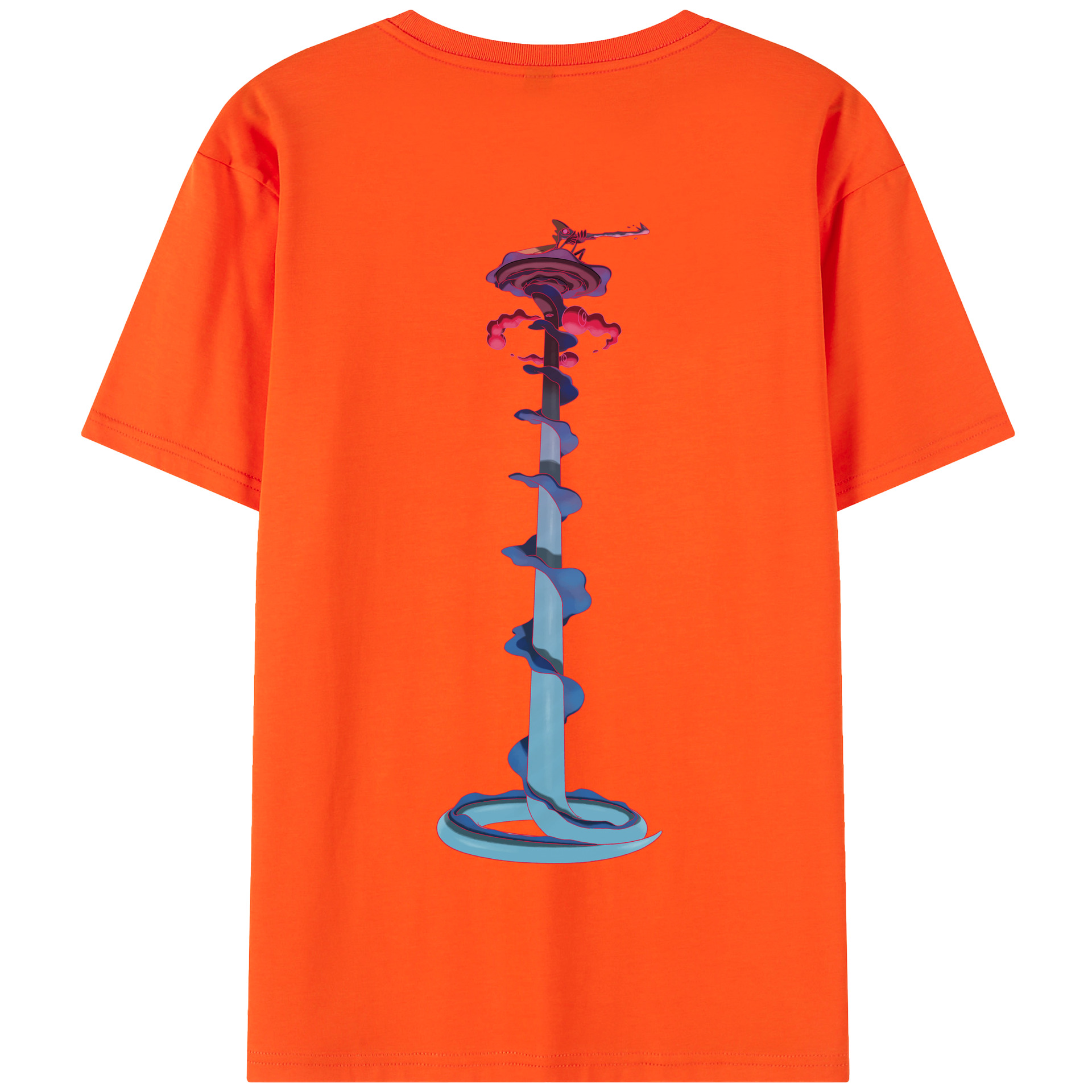 （画像用） ポケットモンスター Pokémon 綿100％半袖Tシャツ（背面プリント）