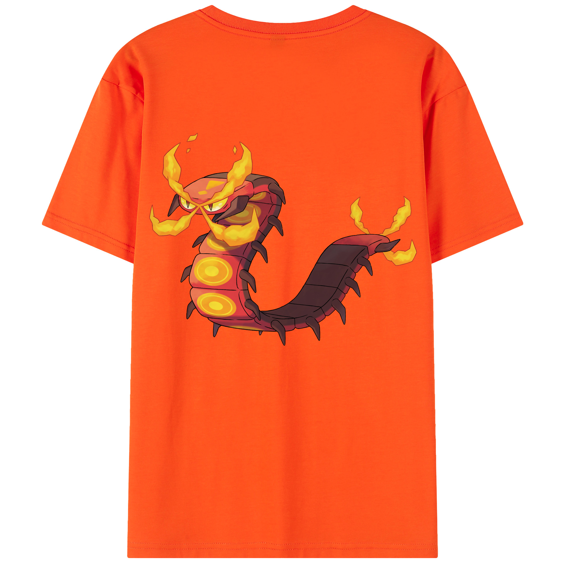 （画像用） ポケットモンスター Pokémon 綿100％半袖Tシャツ（背面プリント）