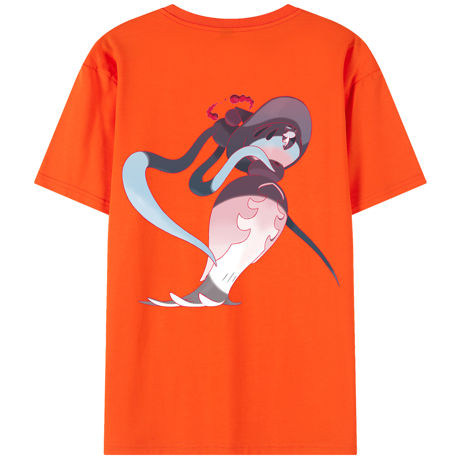 （画像用） ポケットモンスター Pokémon 綿100％半袖Tシャツ（背面プリント）