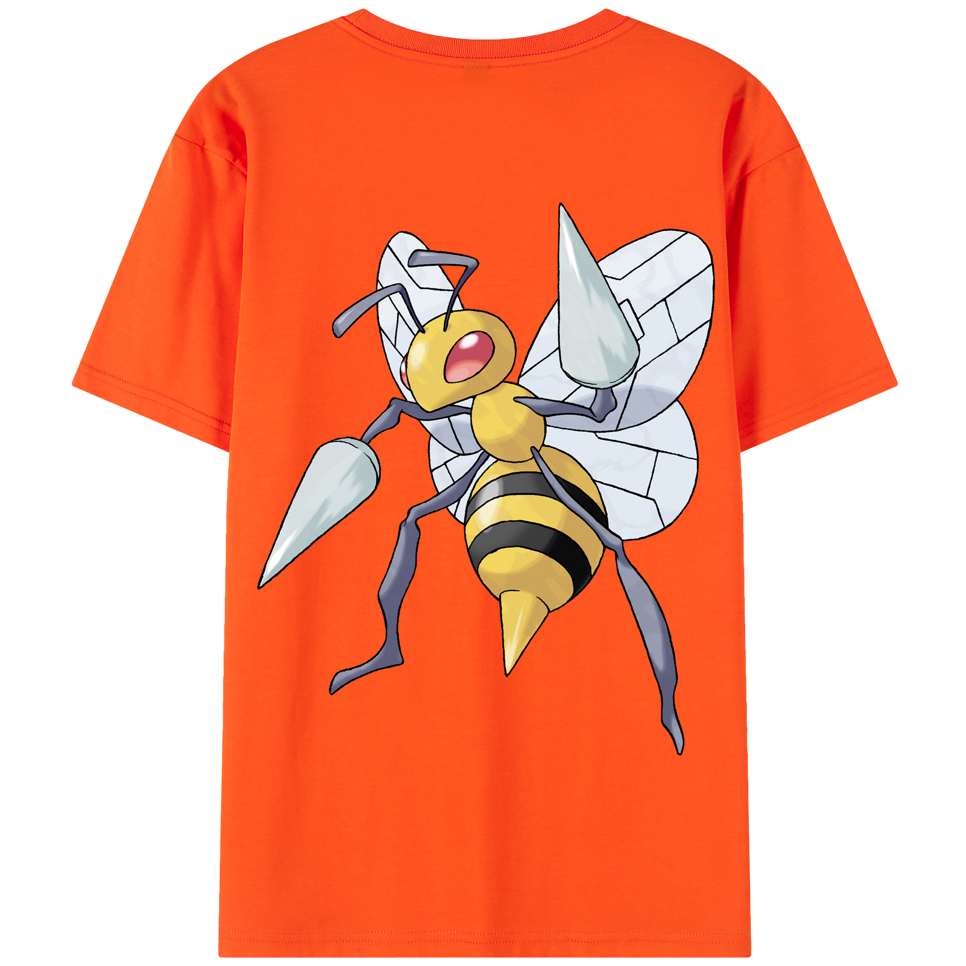 （画像用） ポケットモンスター Pokémon 綿100％半袖Tシャツ（背面プリント）