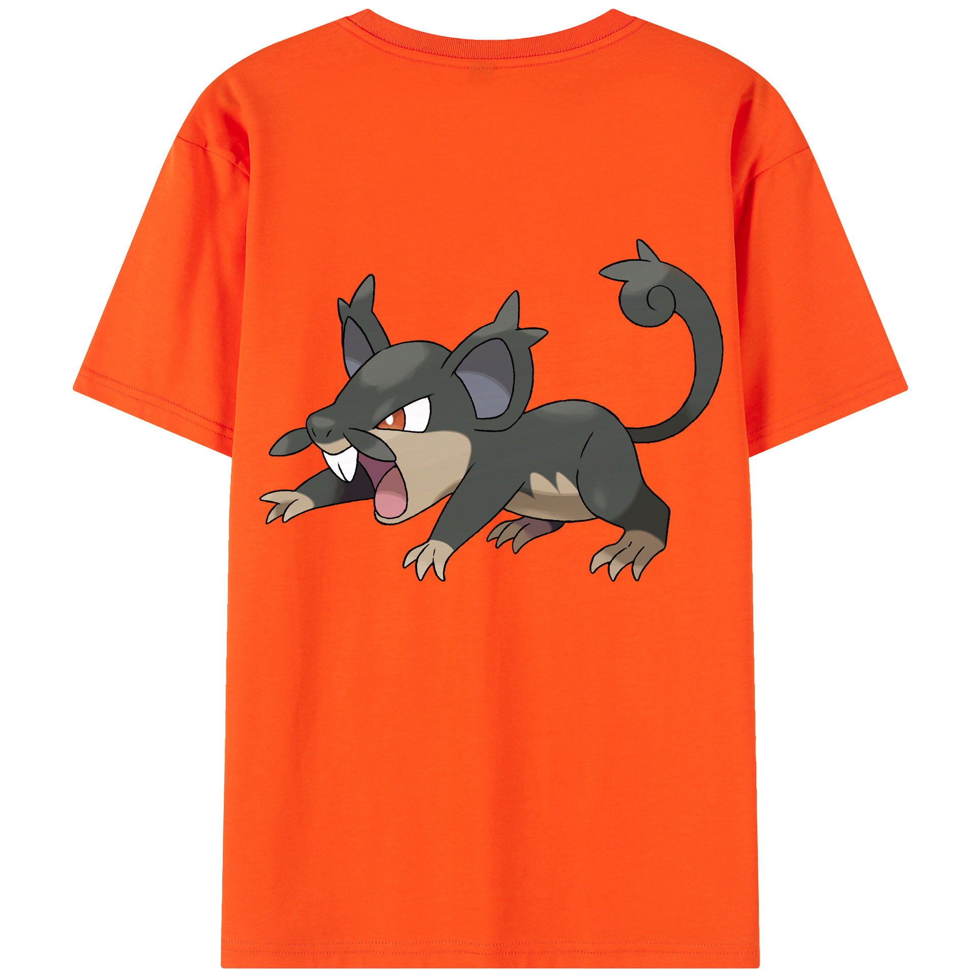 （画像用） ポケットモンスター Pokémon 綿100％半袖Tシャツ（背面プリント）