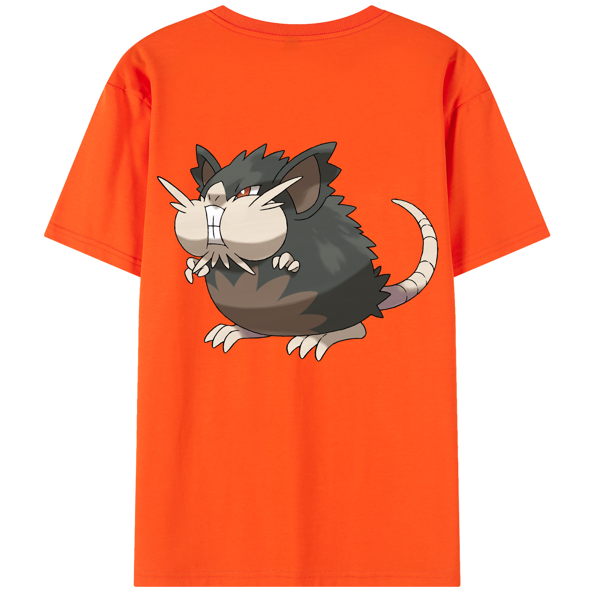 （画像用） ポケットモンスター Pokémon 綿100％半袖Tシャツ（背面プリント）