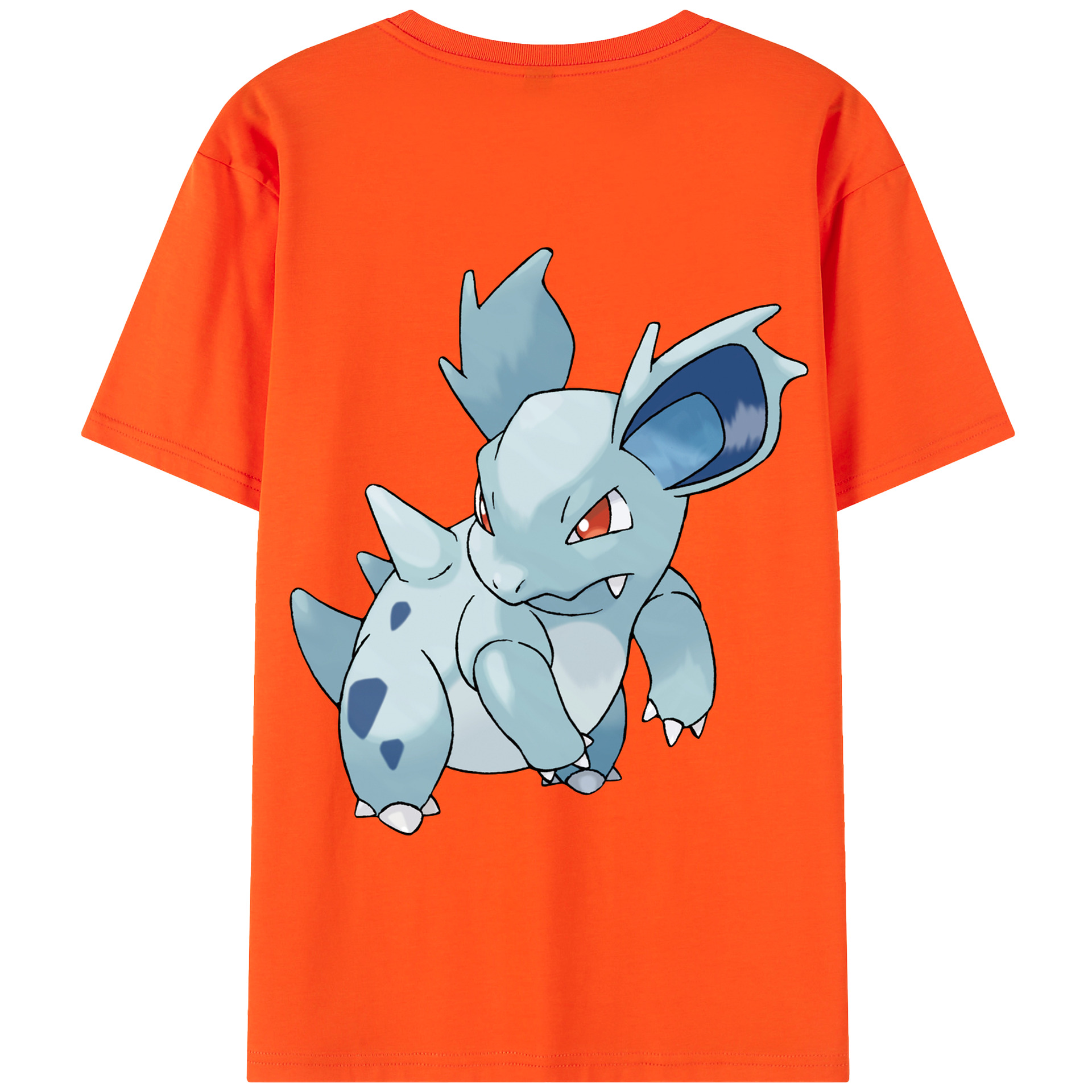 （画像用） ポケットモンスター Pokémon 綿100％半袖Tシャツ（背面プリント）