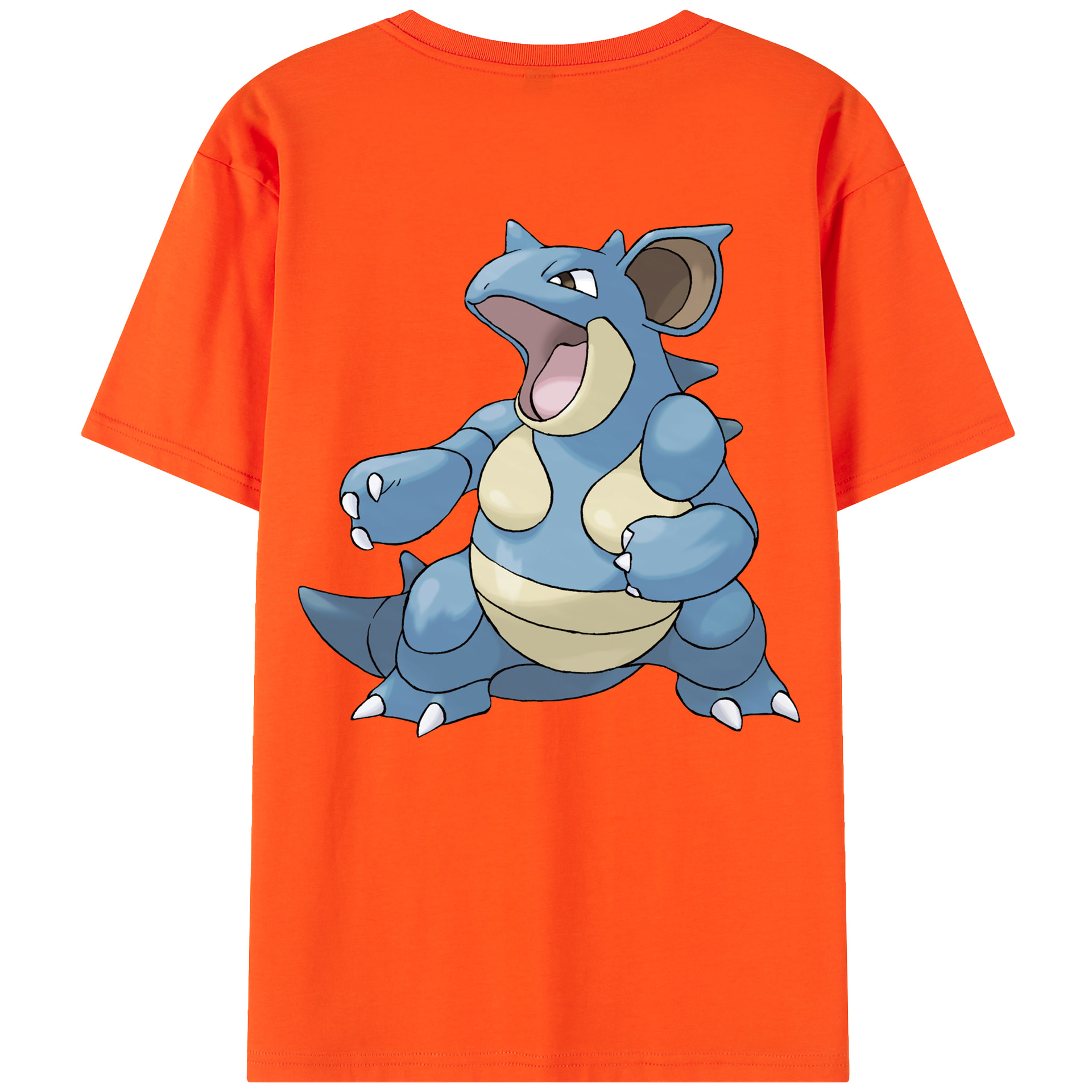 （画像用） ポケットモンスター Pokémon 綿100％半袖Tシャツ（背面プリント）
