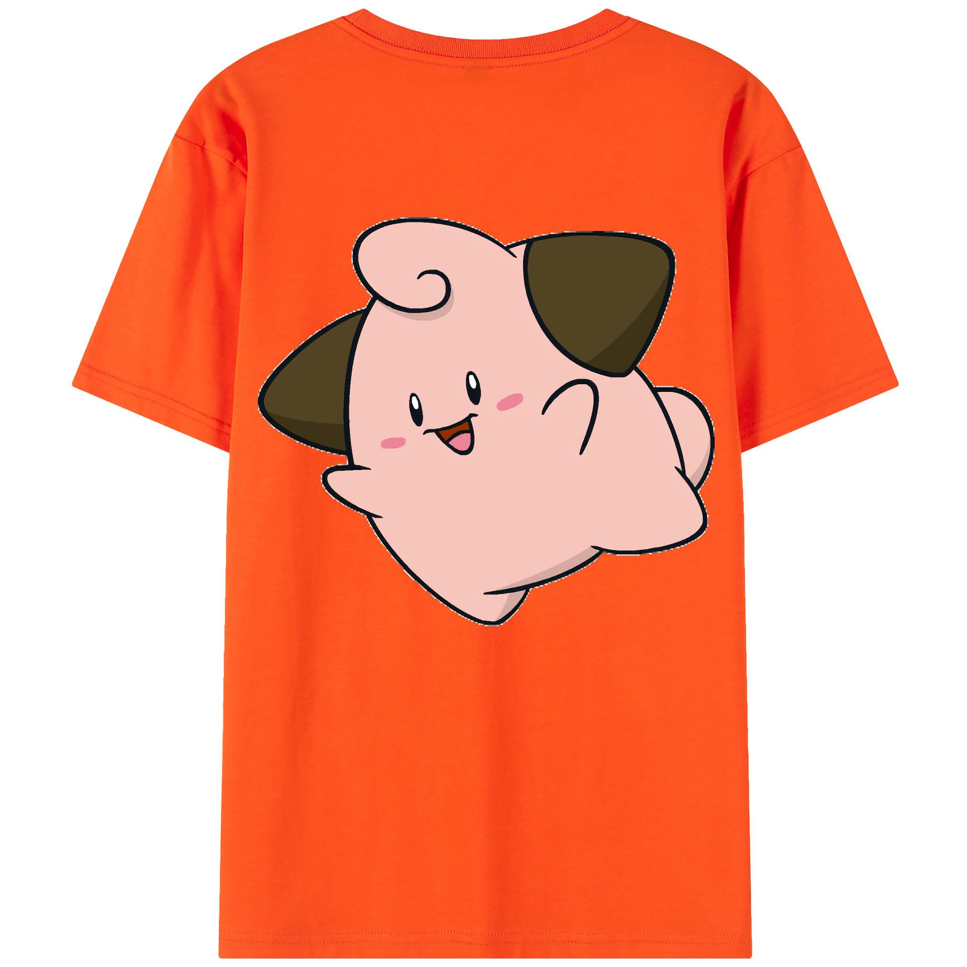 （画像用） ポケットモンスター Pokémon 綿100％半袖Tシャツ（背面プリント）
