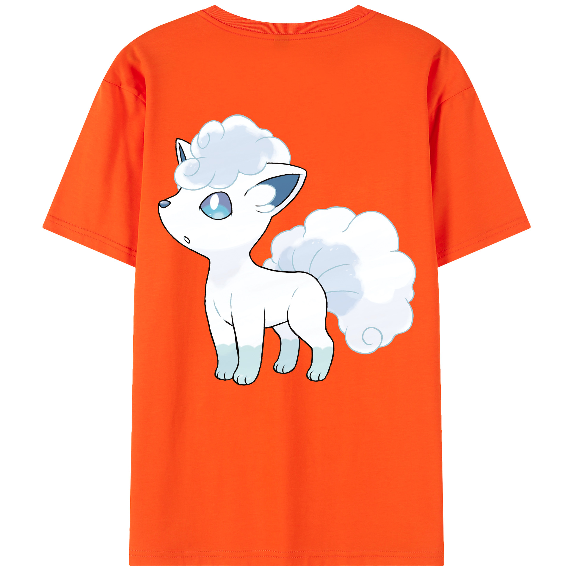 （画像用） ポケットモンスター Pokémon 綿100％半袖Tシャツ（背面プリント）