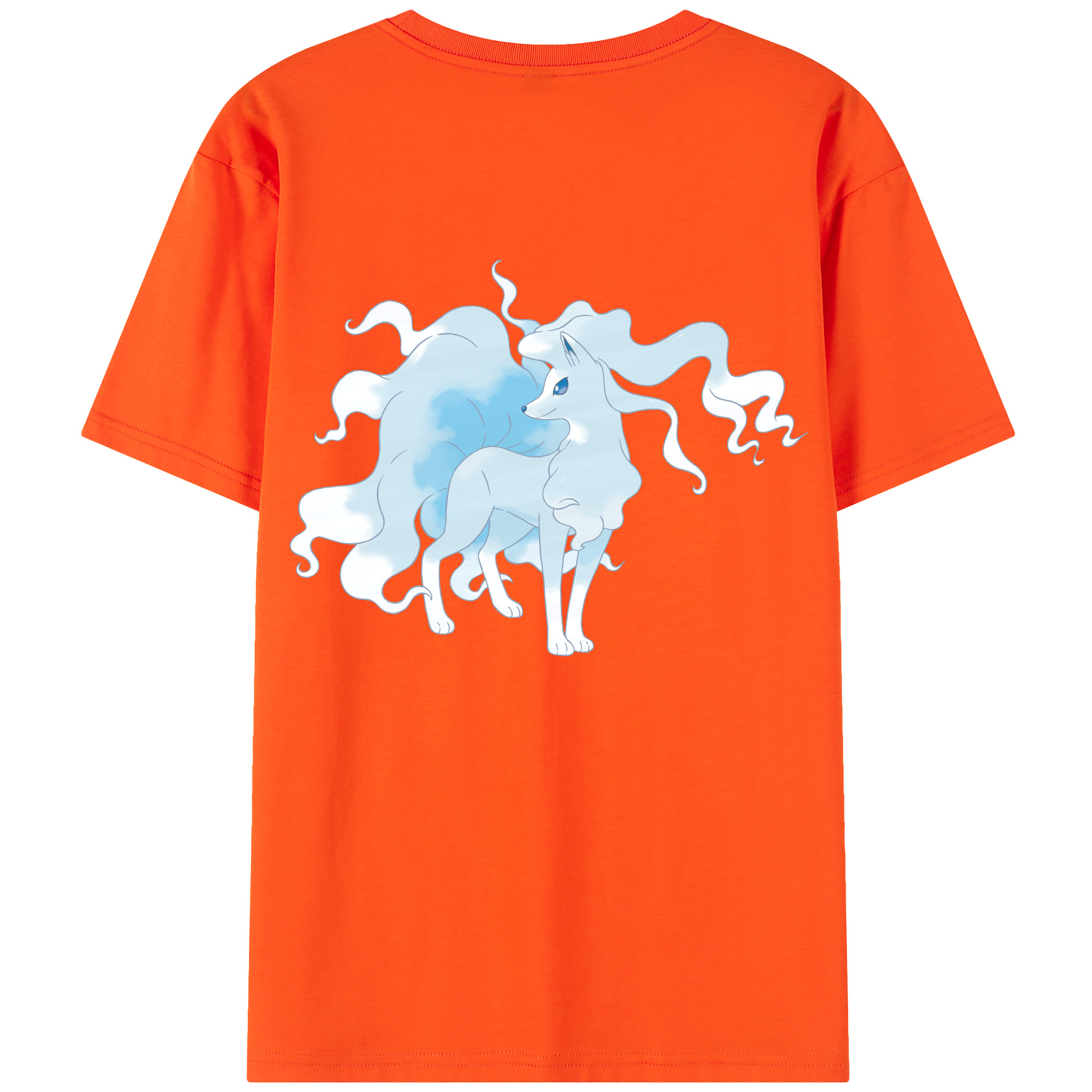 （画像用） ポケットモンスター Pokémon 綿100％半袖Tシャツ（背面プリント）