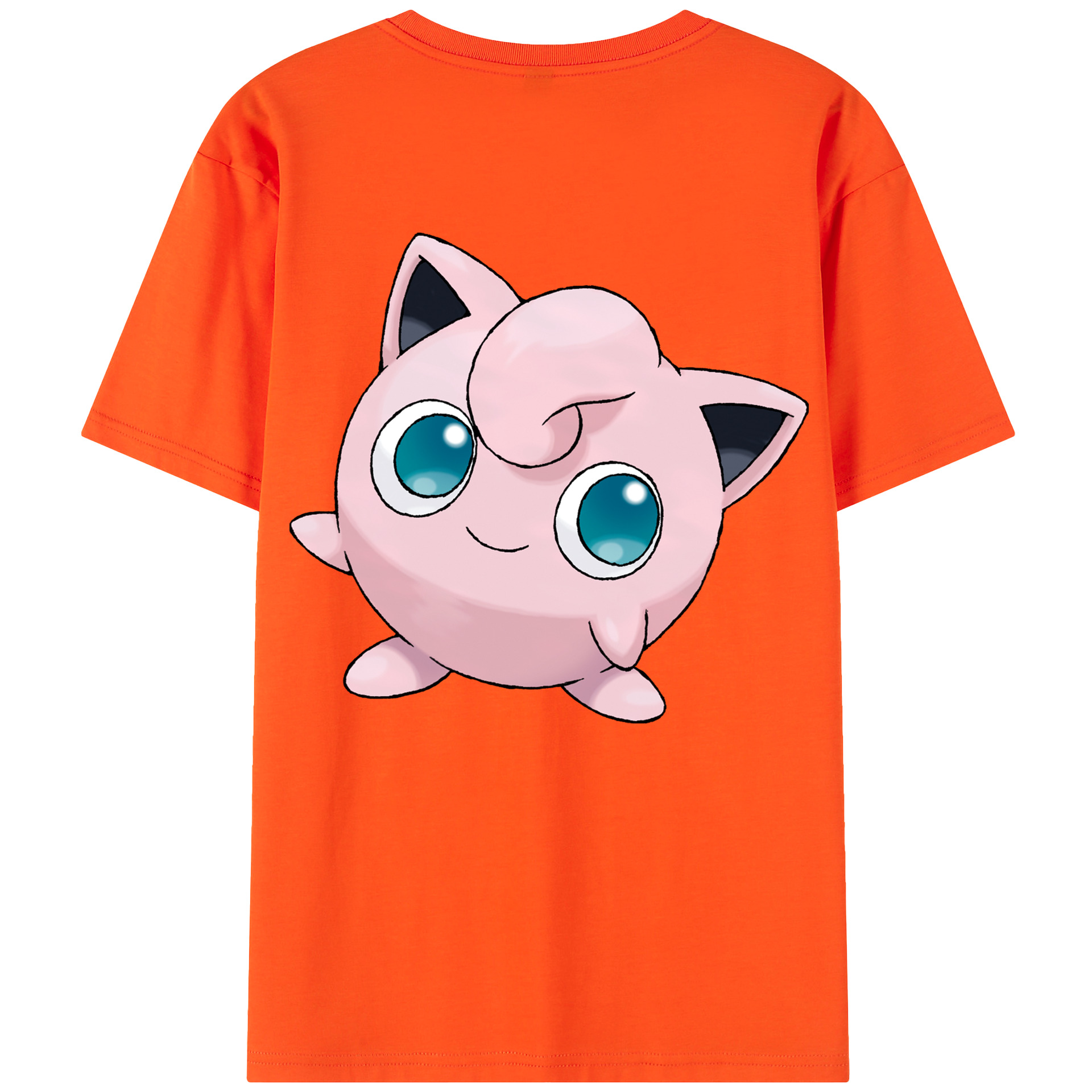 （画像用） ポケットモンスター Pokémon 綿100％半袖Tシャツ（背面プリント）