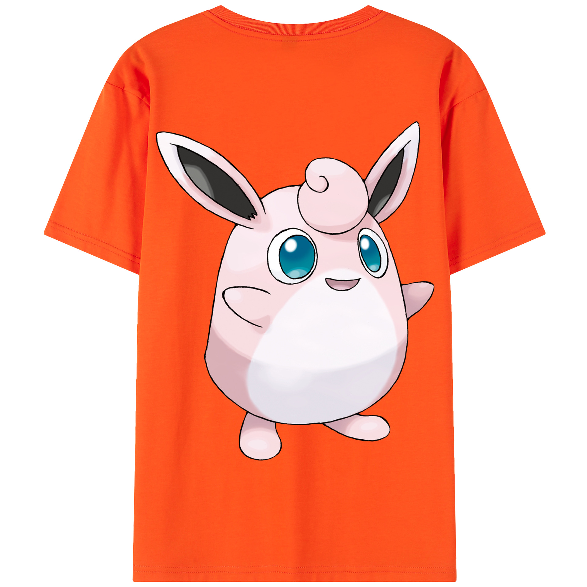 （画像用） ポケットモンスター Pokémon 綿100％半袖Tシャツ（背面プリント）