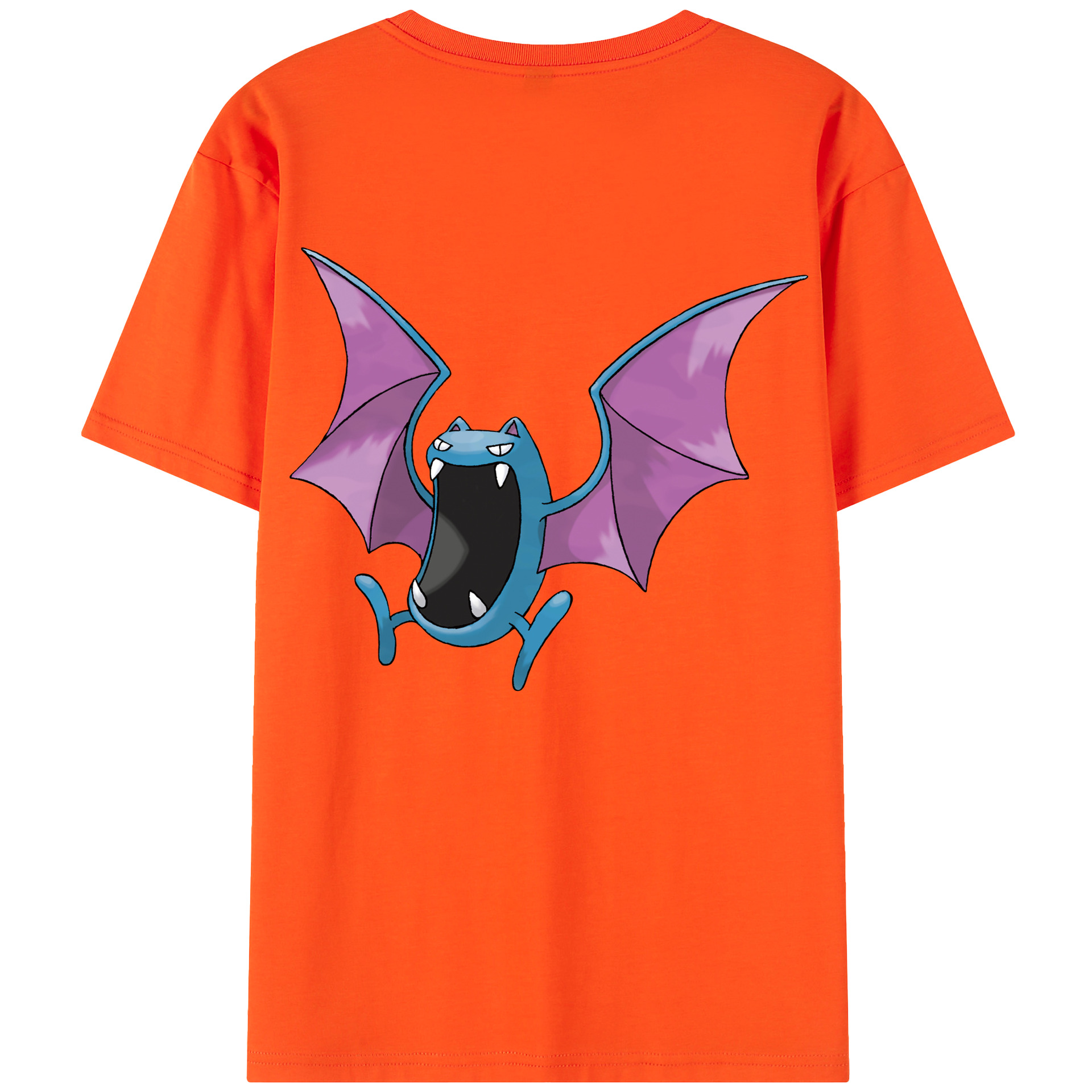 （画像用） ポケットモンスター Pokémon 綿100％半袖Tシャツ（背面プリント）