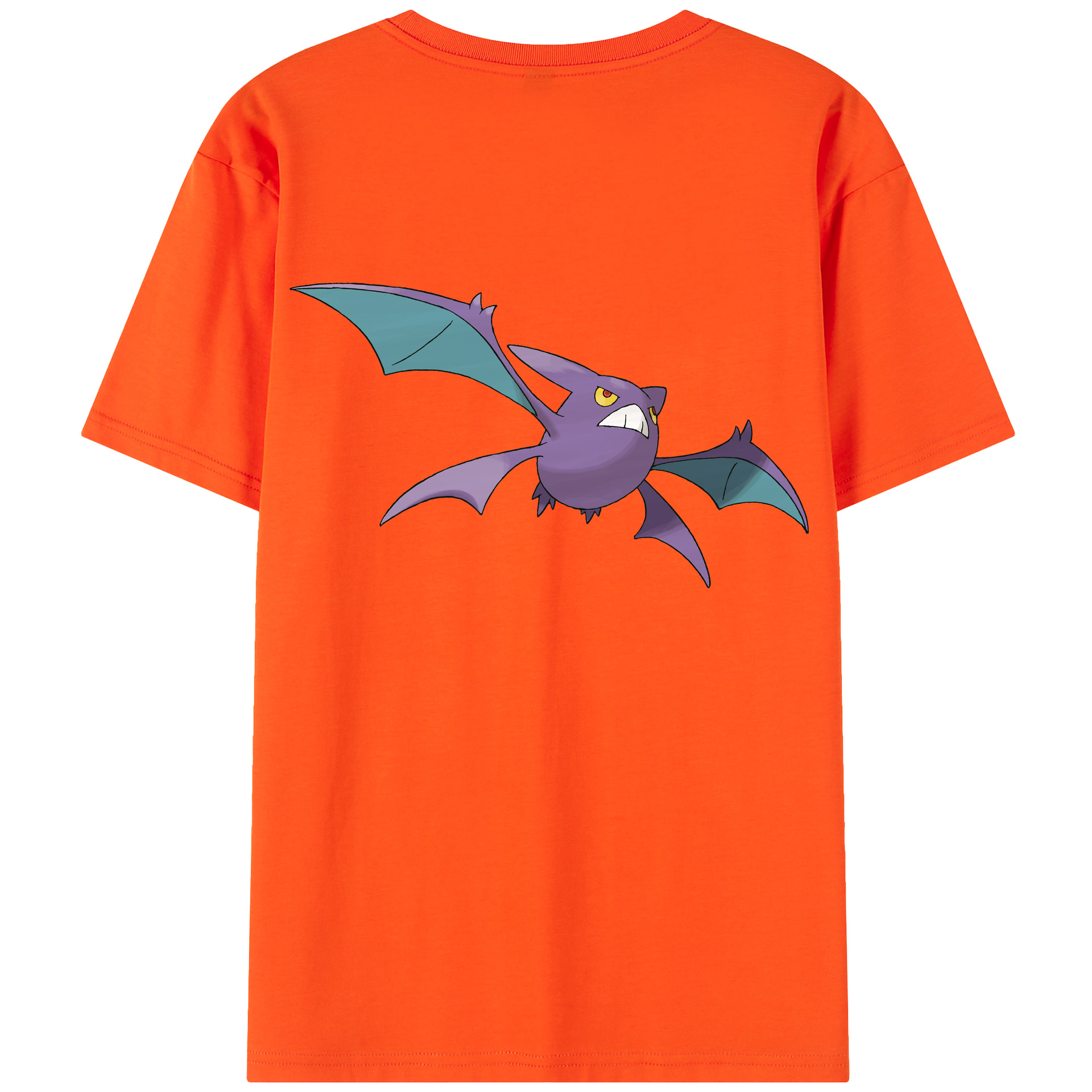 （画像用） ポケットモンスター Pokémon 綿100％半袖Tシャツ（背面プリント）