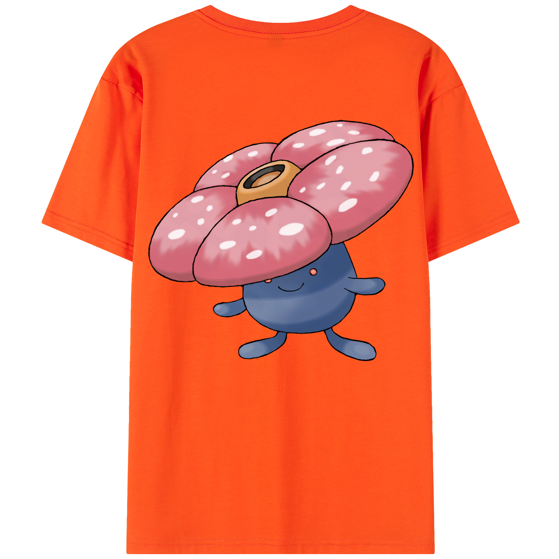（画像用） ポケットモンスター Pokémon 綿100％半袖Tシャツ（背面プリント）
