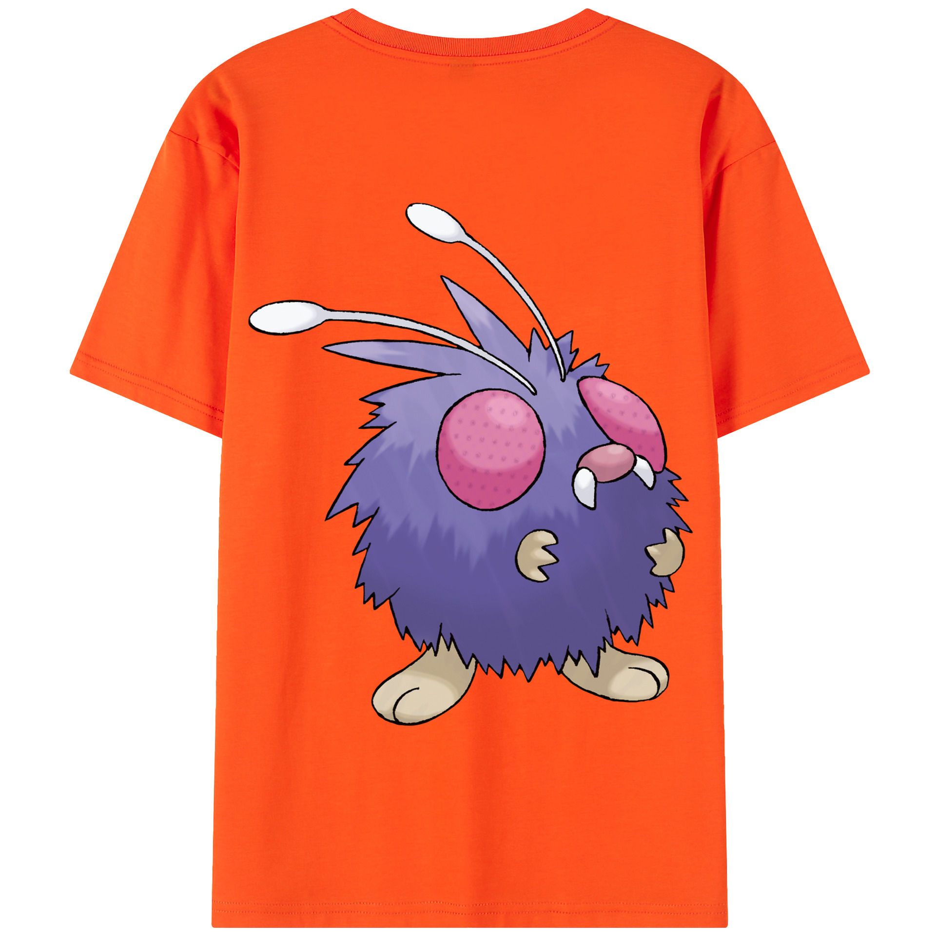 （画像用） ポケットモンスター Pokémon 綿100％半袖Tシャツ（背面プリント）