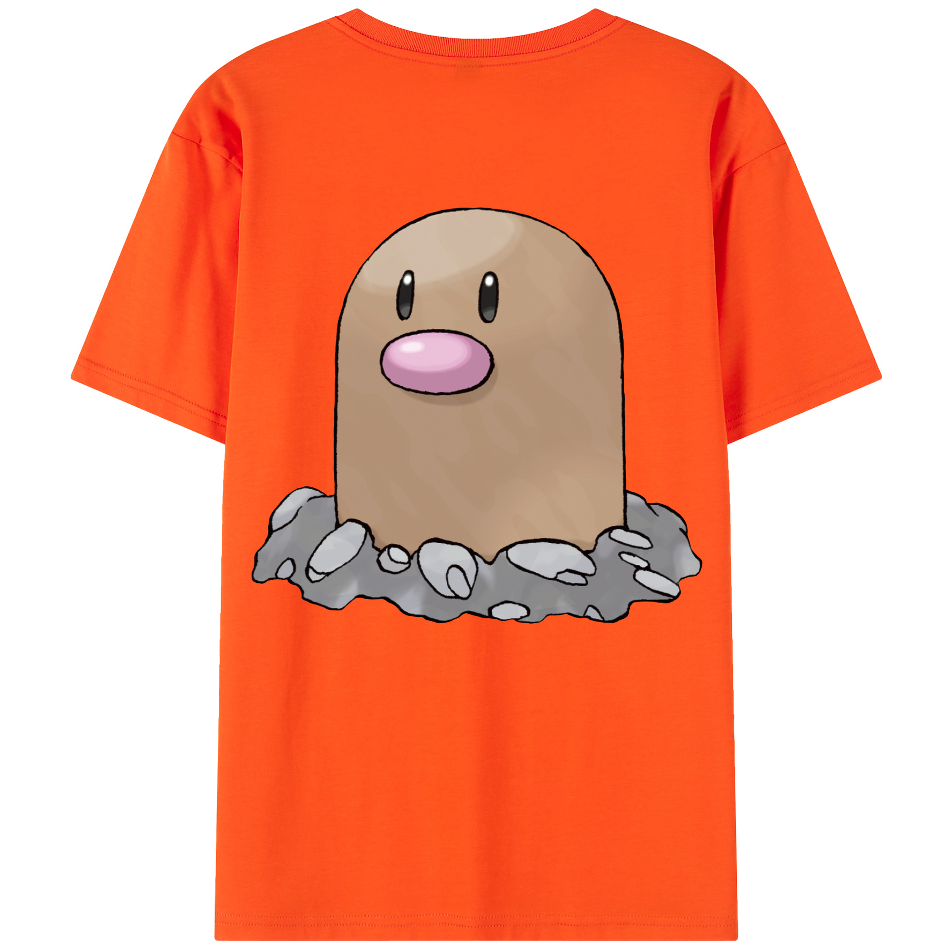 （画像用） ポケットモンスター Pokémon 綿100％半袖Tシャツ（背面プリント）