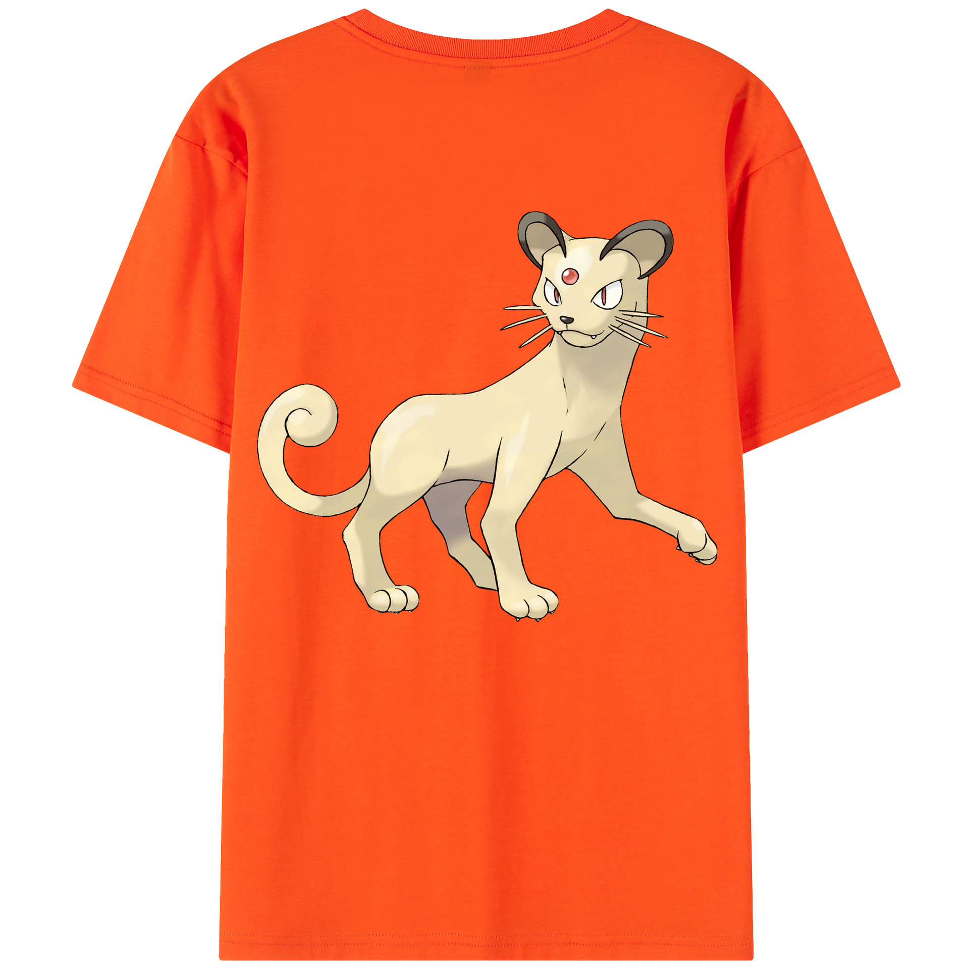 （画像用） ポケットモンスター Pokémon 綿100％半袖Tシャツ（背面プリント）