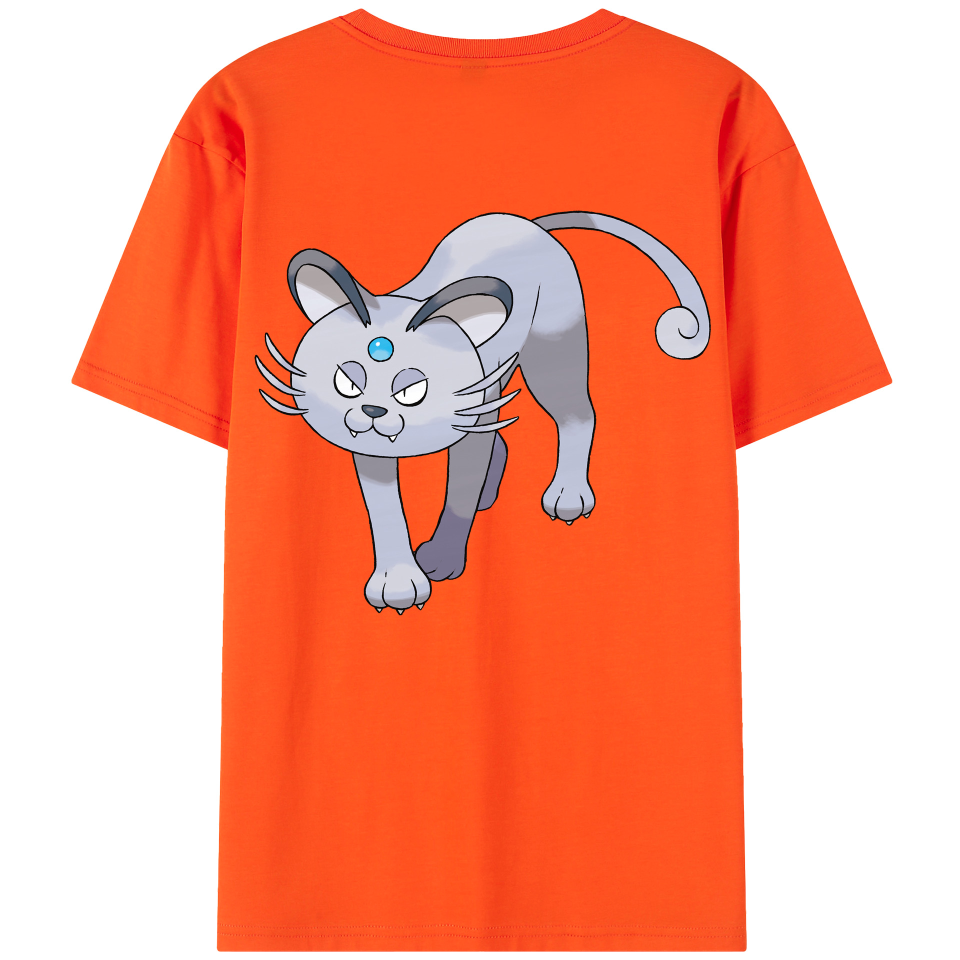 （画像用） ポケットモンスター Pokémon 綿100％半袖Tシャツ（背面プリント）