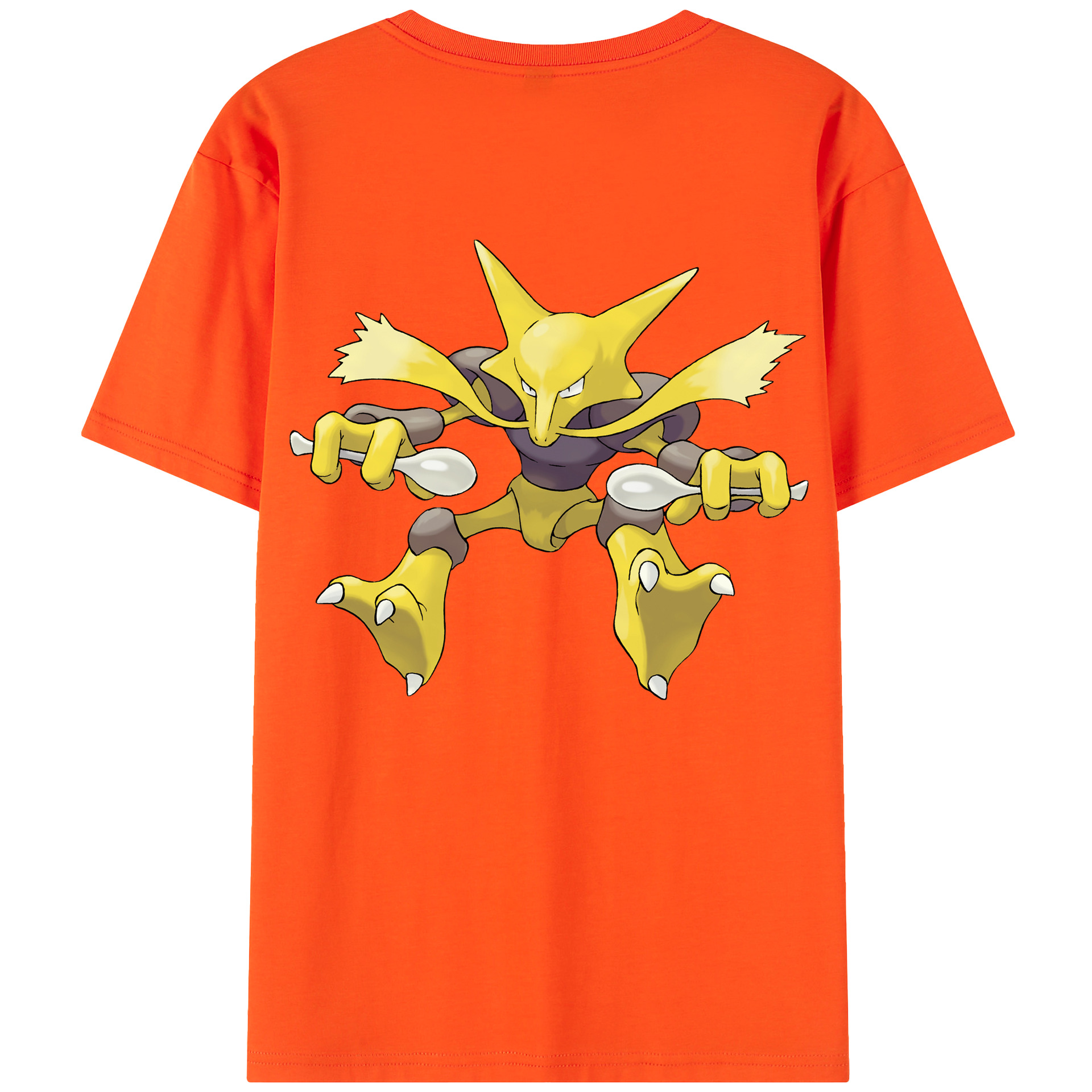 （画像用） ポケットモンスター Pokémon 綿100％半袖Tシャツ（背面プリント）