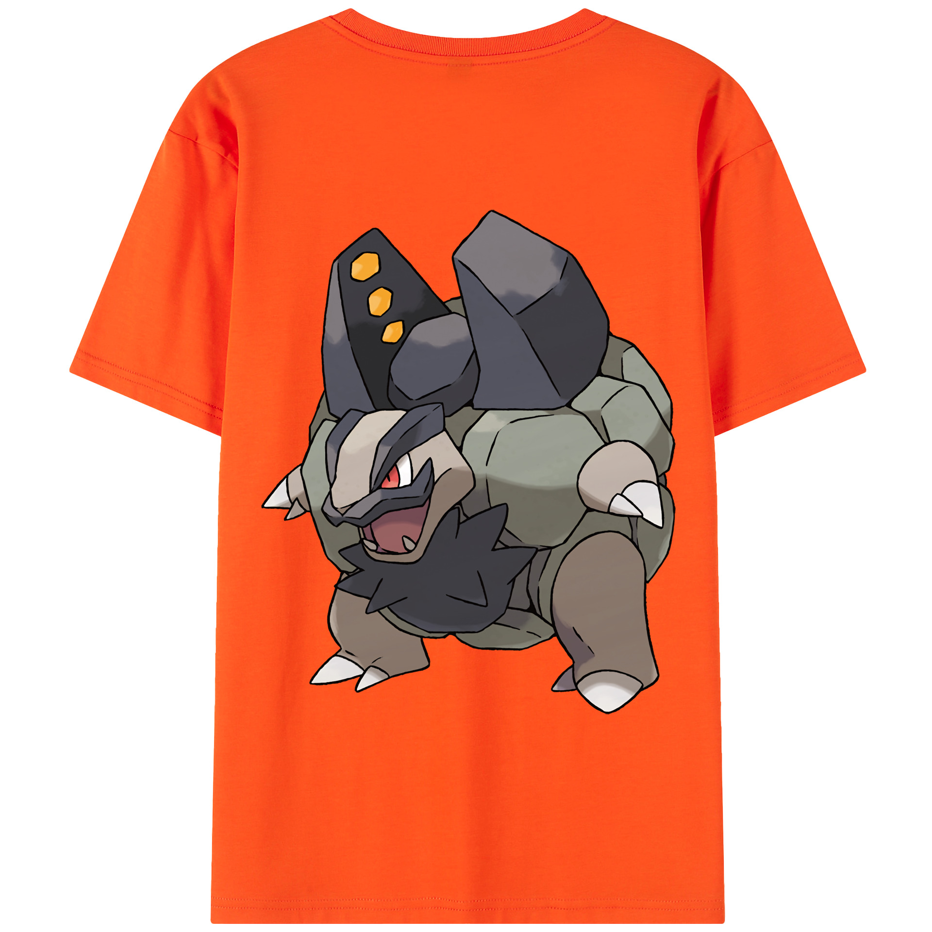 （画像用） ポケットモンスター Pokémon 綿100％半袖Tシャツ（背面プリント）