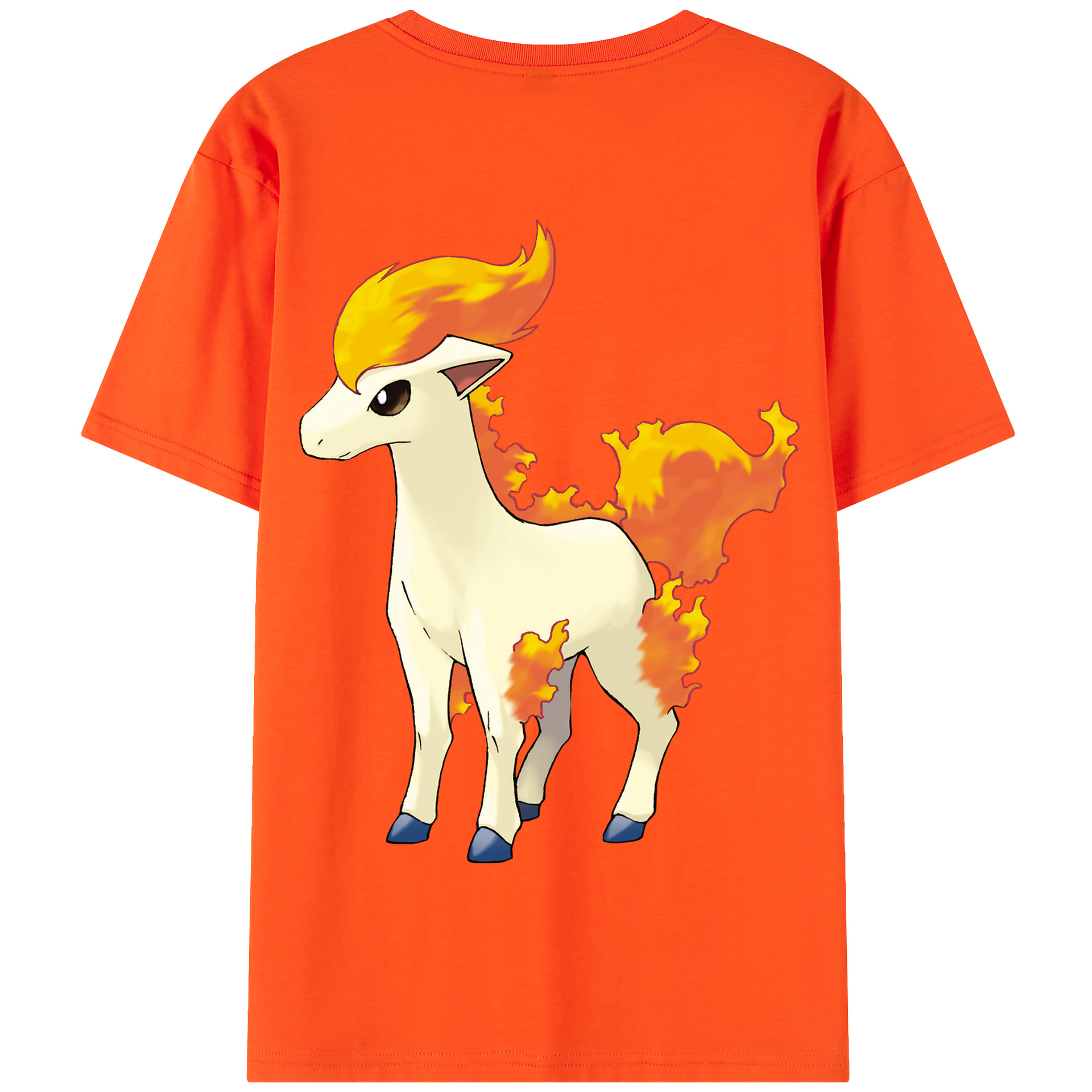（画像用） ポケットモンスター Pokémon 綿100％半袖Tシャツ（背面プリント）