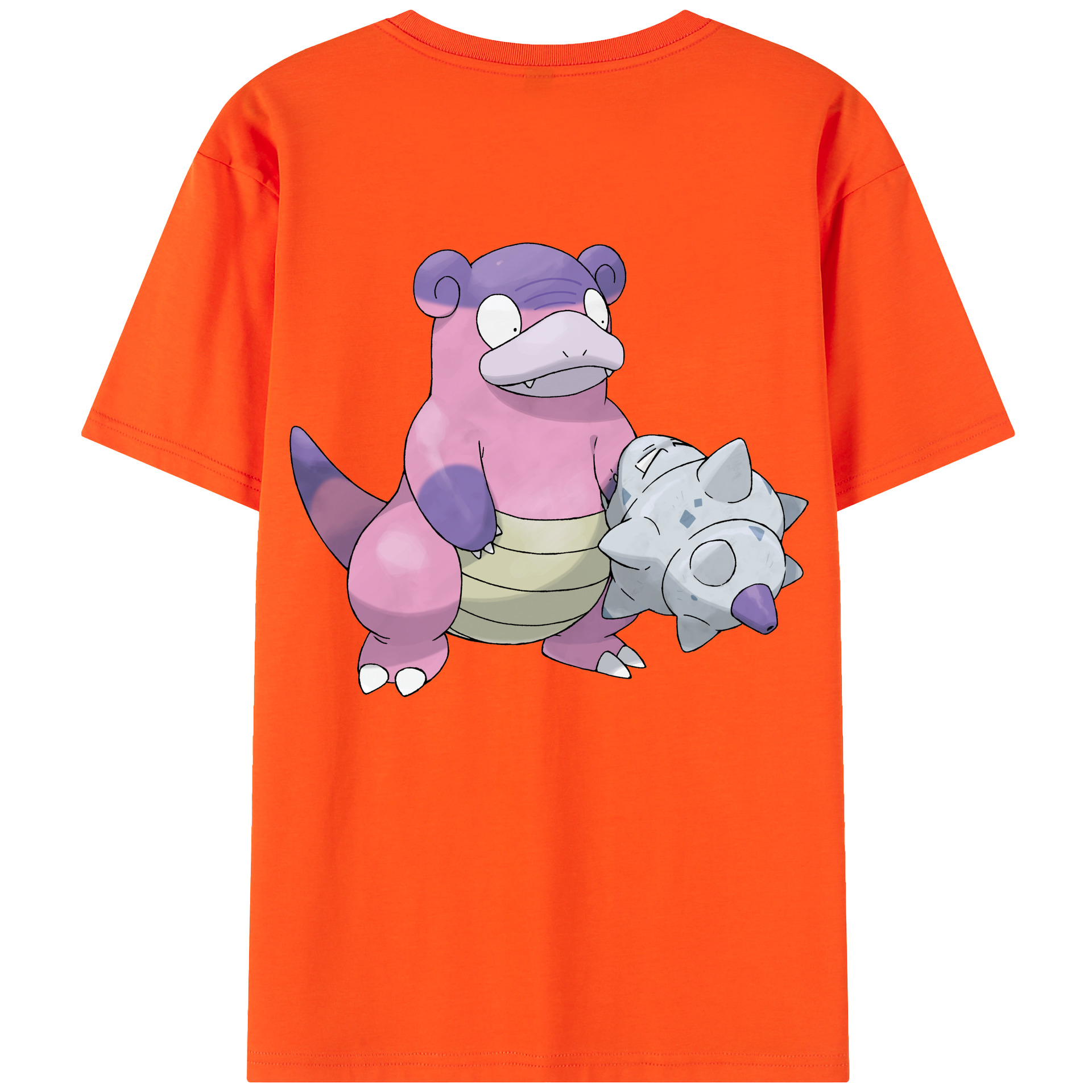 （画像用） ポケットモンスター Pokémon 綿100％半袖Tシャツ（背面プリント）
