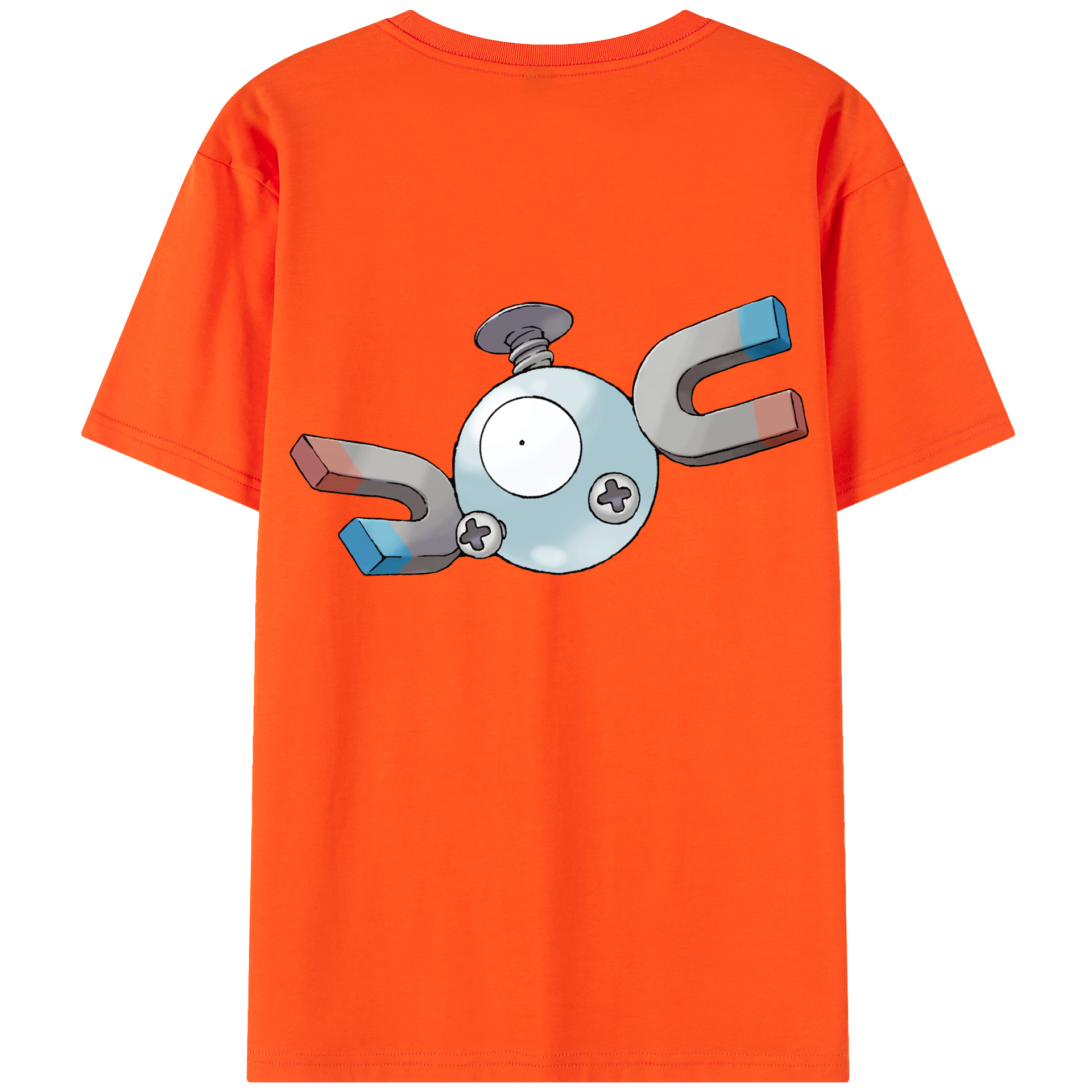 （画像用） ポケットモンスター Pokémon 綿100％半袖Tシャツ（背面プリント）