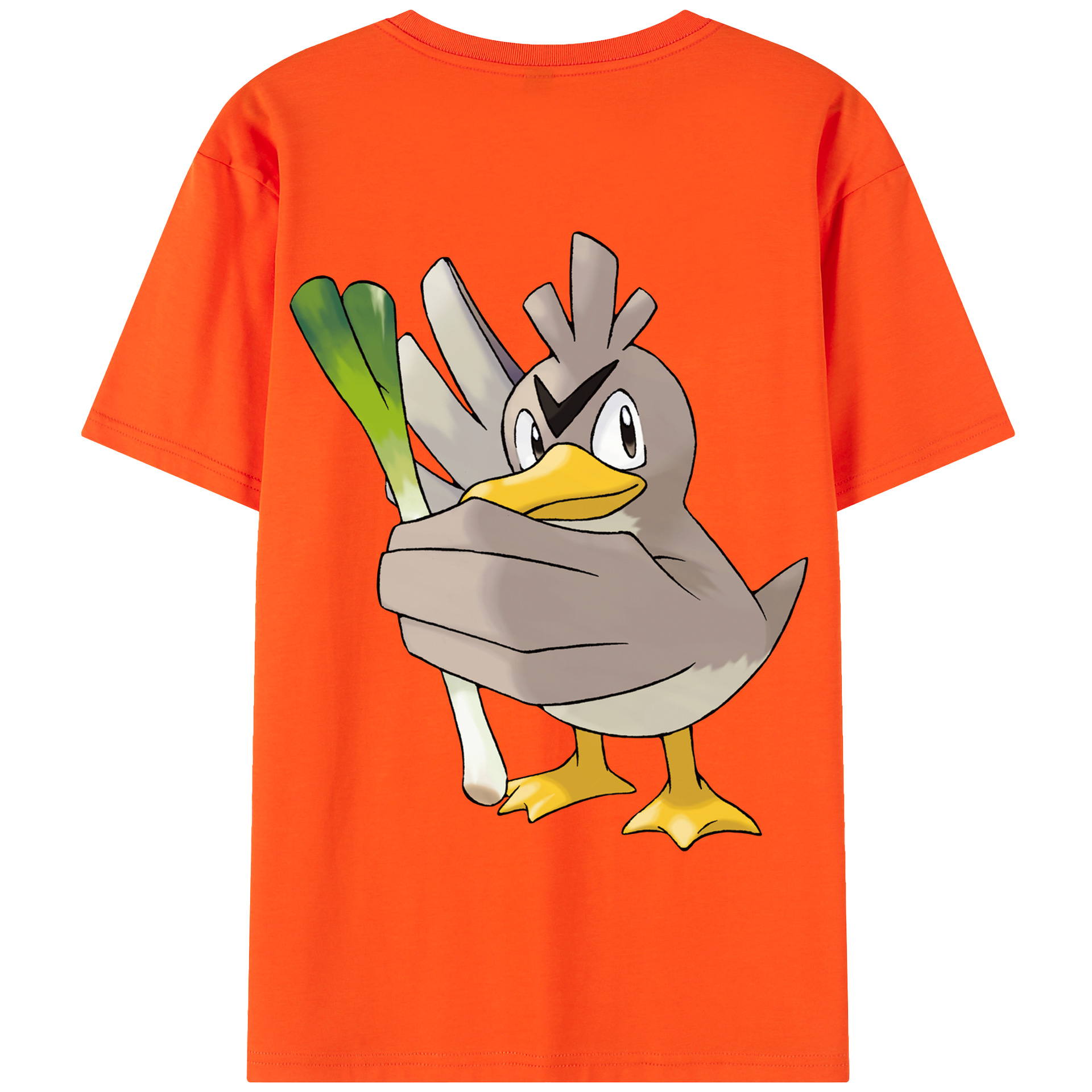 （画像用） ポケットモンスター Pokémon 綿100％半袖Tシャツ（背面プリント）