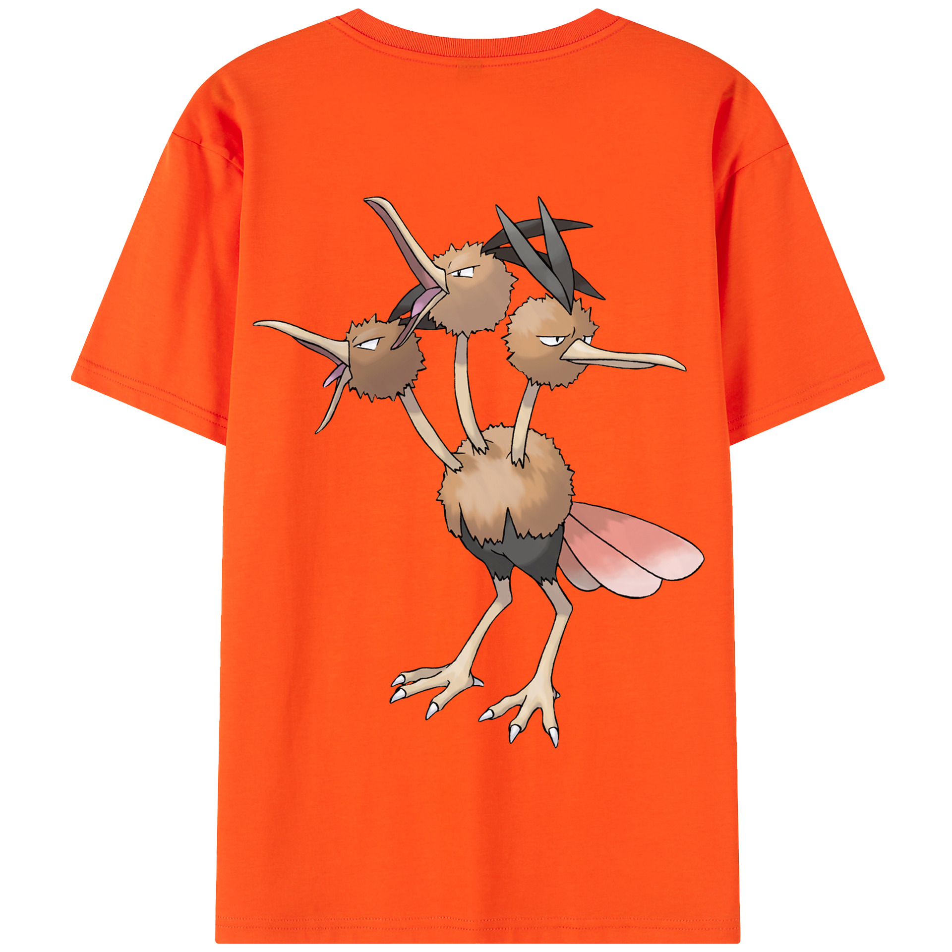 （画像用） ポケットモンスター Pokémon 綿100％半袖Tシャツ（背面プリント）