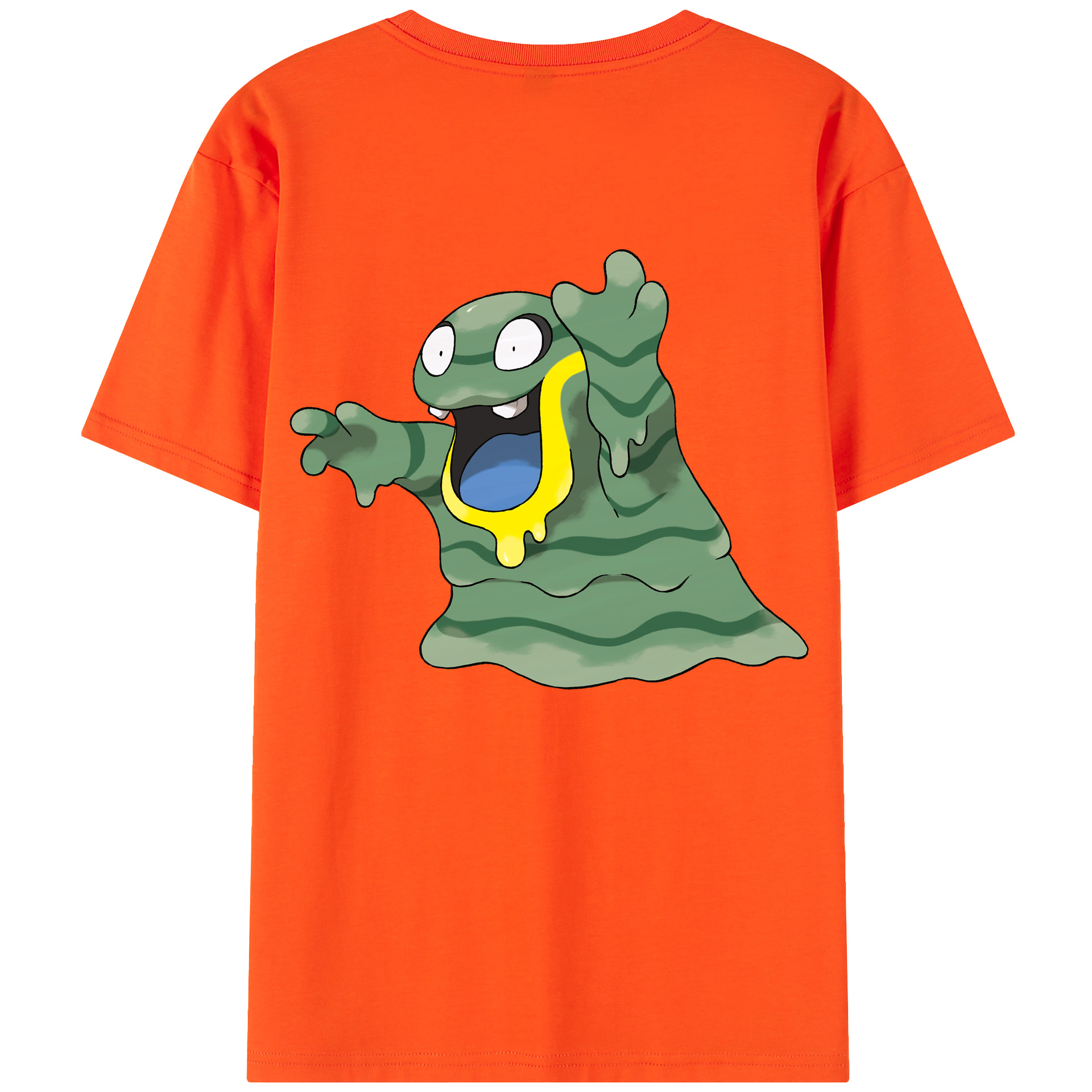 （画像用） ポケットモンスター Pokémon 綿100％半袖Tシャツ（背面プリント）