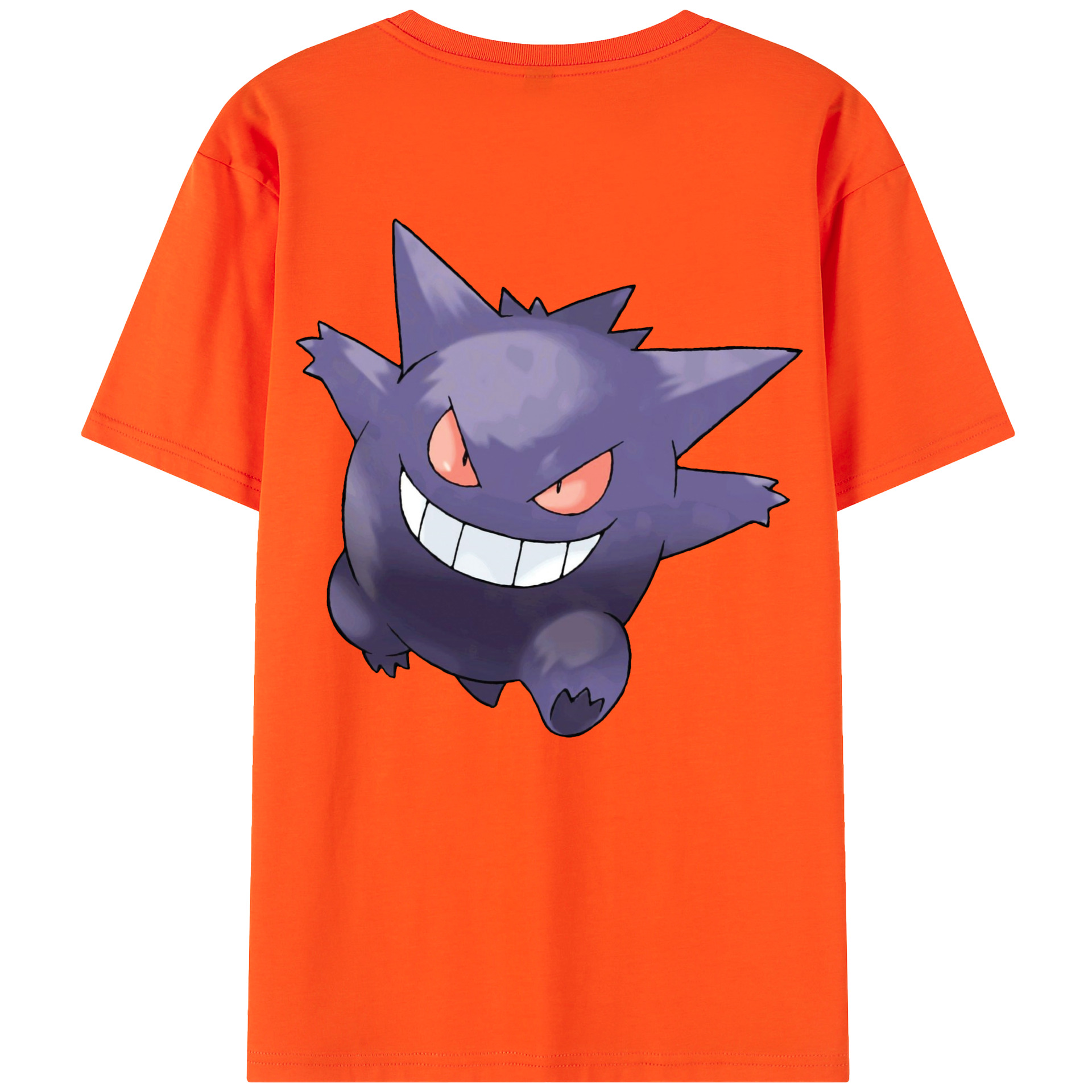 （画像用） ポケットモンスター Pokémon 綿100％半袖Tシャツ（背面プリント）