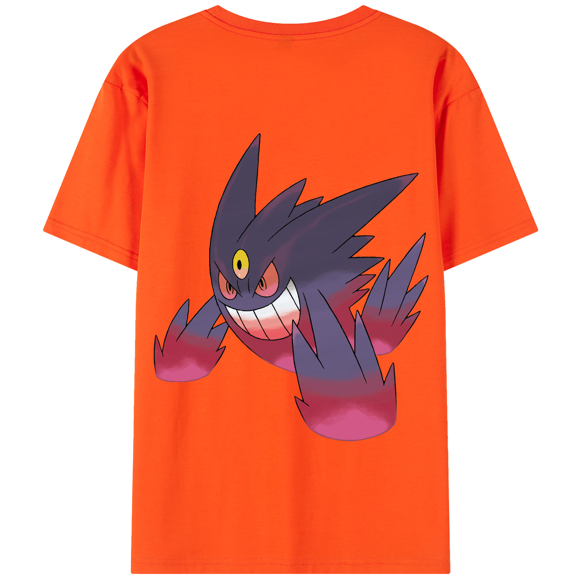 （画像用） ポケットモンスター Pokémon 綿100％半袖Tシャツ（背面プリント）