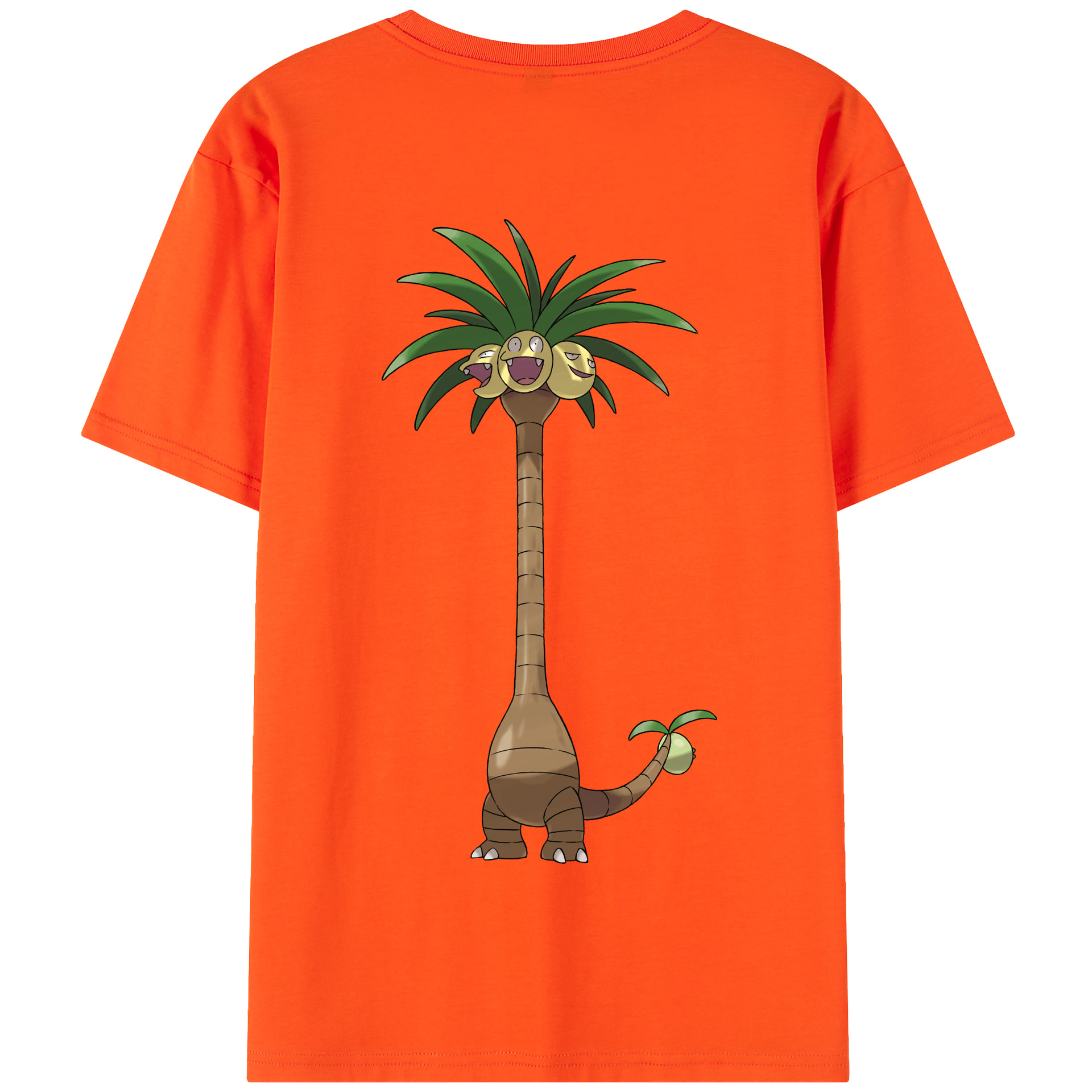 （画像用） ポケットモンスター Pokémon 綿100％半袖Tシャツ（背面プリント）