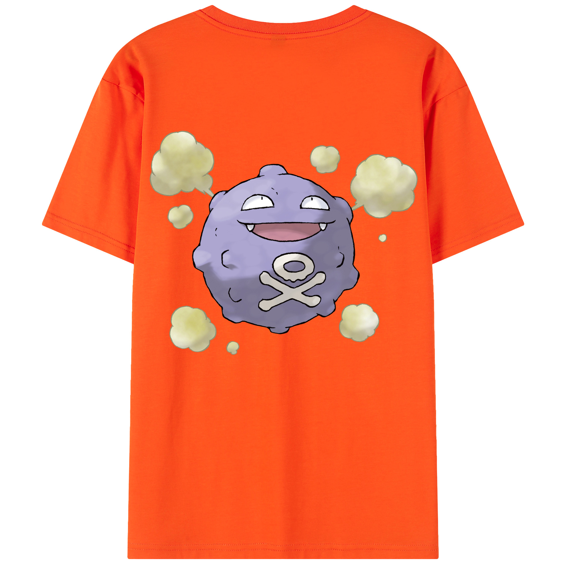 （画像用） ポケットモンスター Pokémon 綿100％半袖Tシャツ（背面プリント）